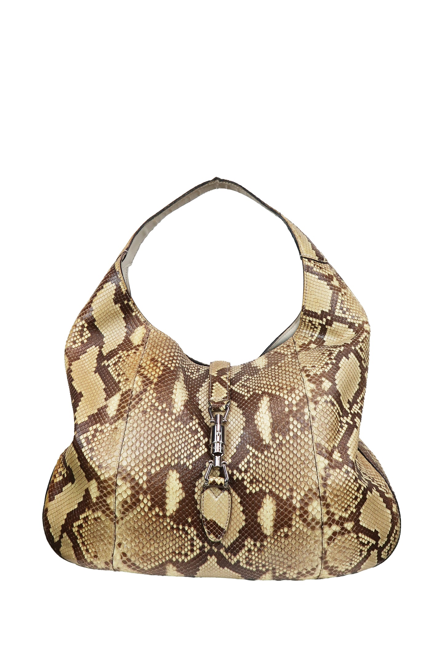 Gucci Jackie Python Hobo Bag