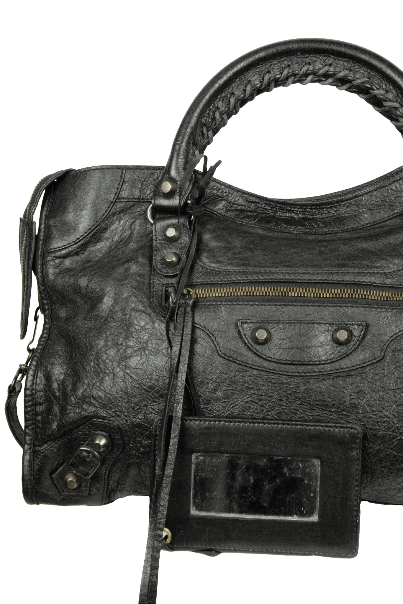 Balenciaga Black City Bag - Jade Vintage