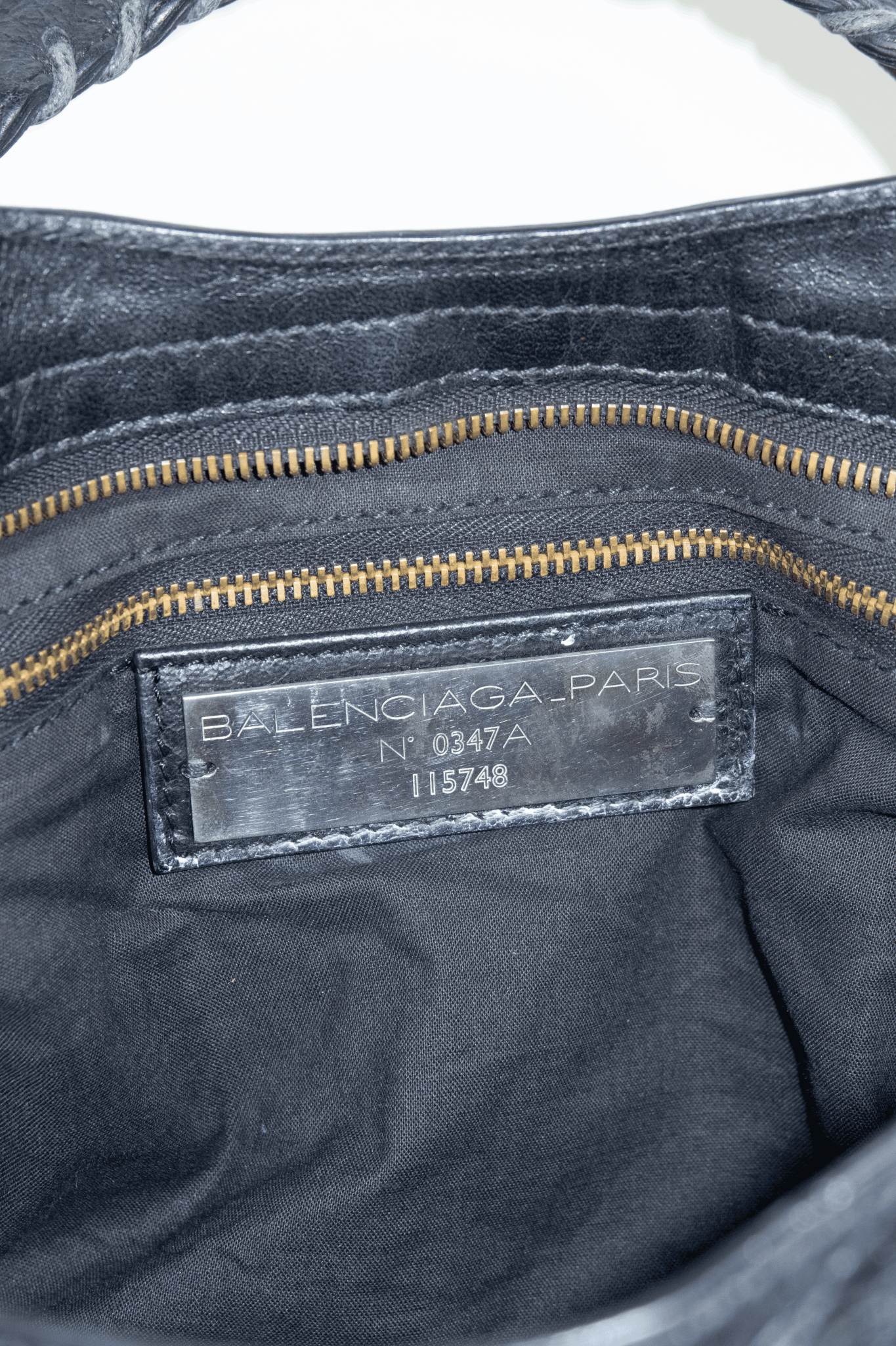 Balenciaga Black City Bag - Jade Vintage