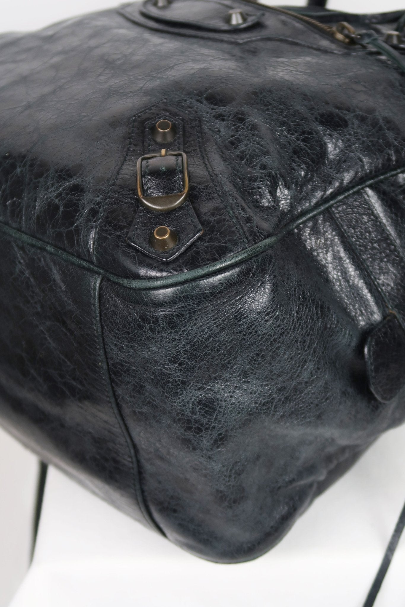 Balenciaga Bowler Bag - Jade Vintage