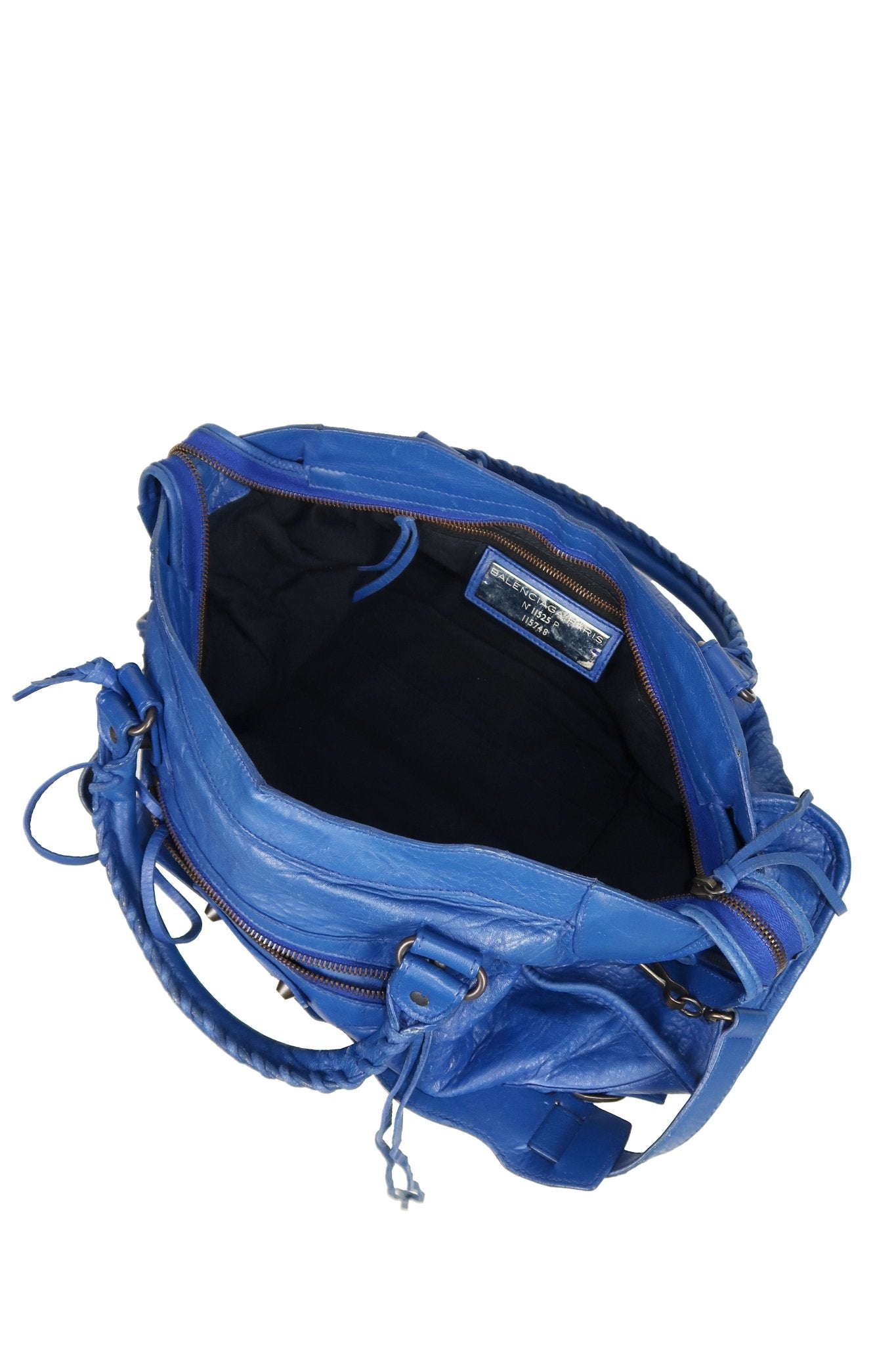 Balenciaga City Bag Blue - Jade Vintage