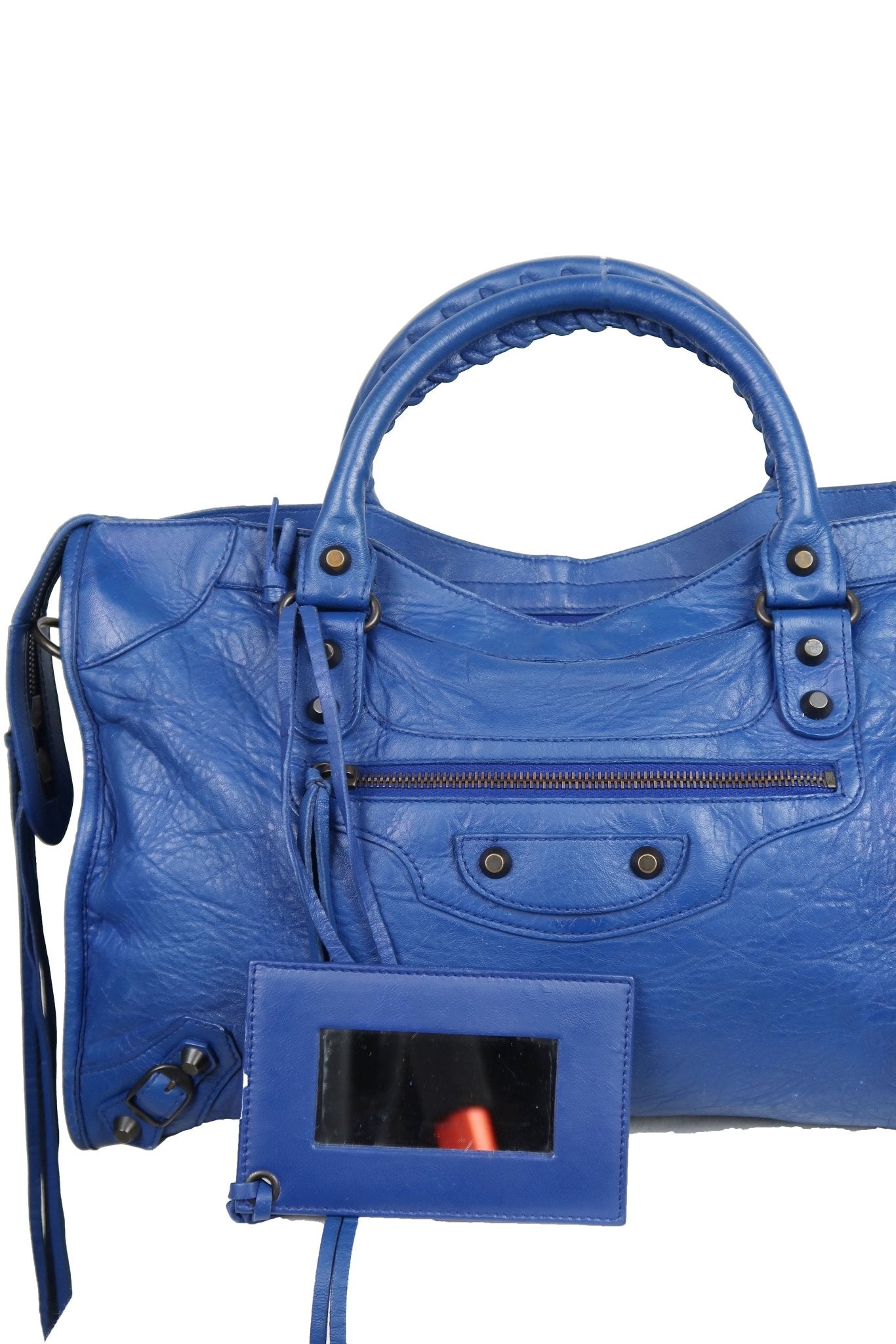 Balenciaga City Bag Blue - Jade Vintage
