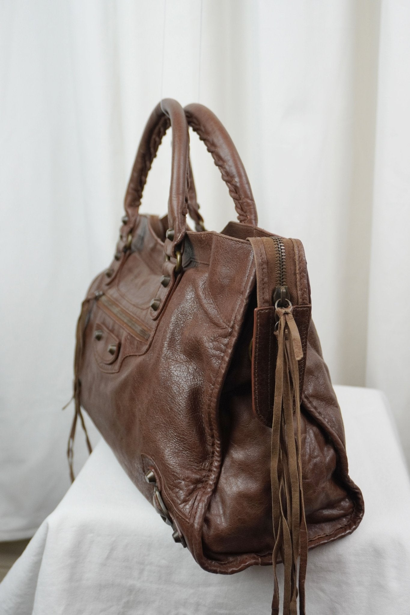 Balenciaga City Bag Brown - Jade Vintage