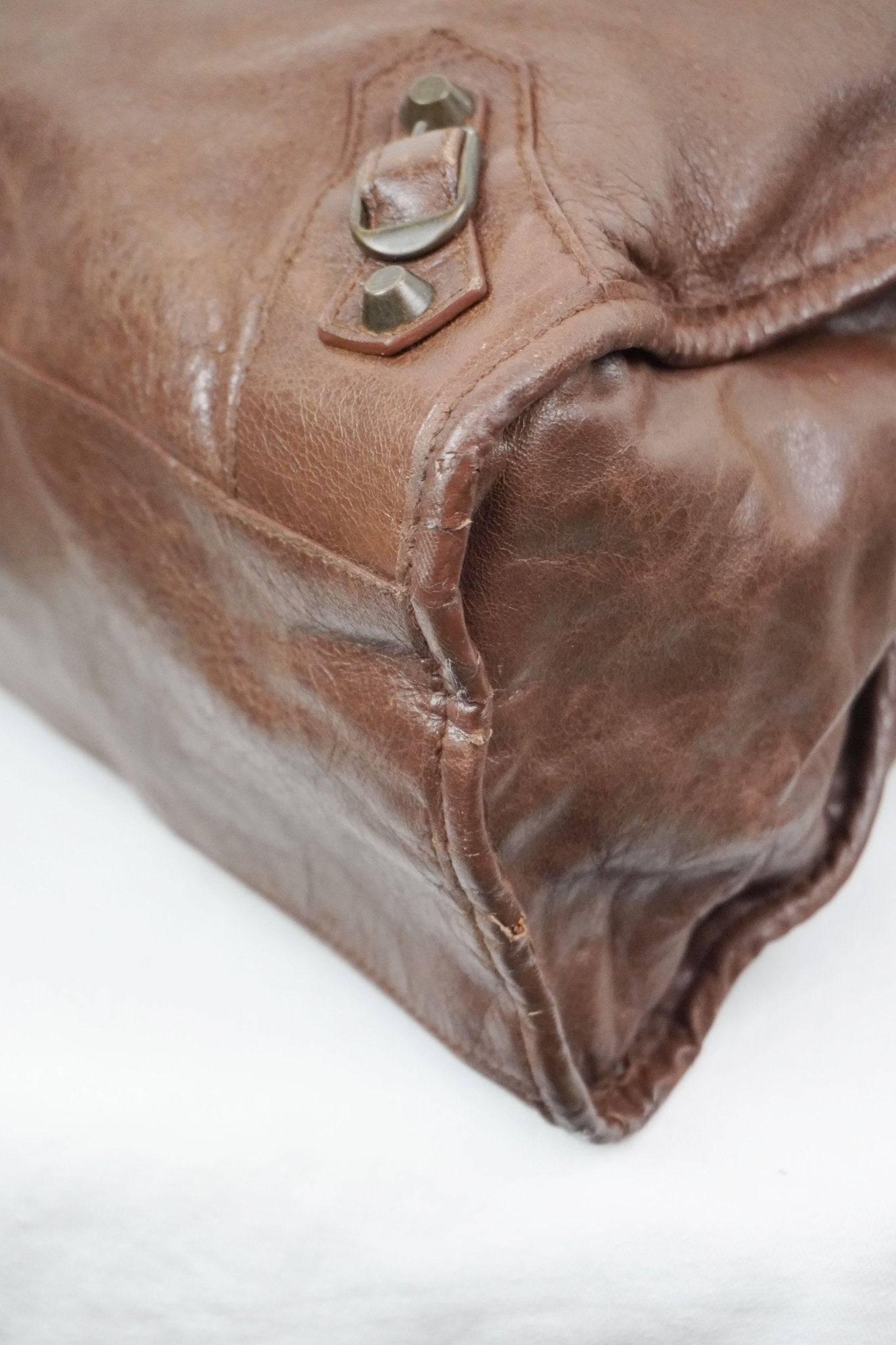Balenciaga City Bag Brown - Jade Vintage
