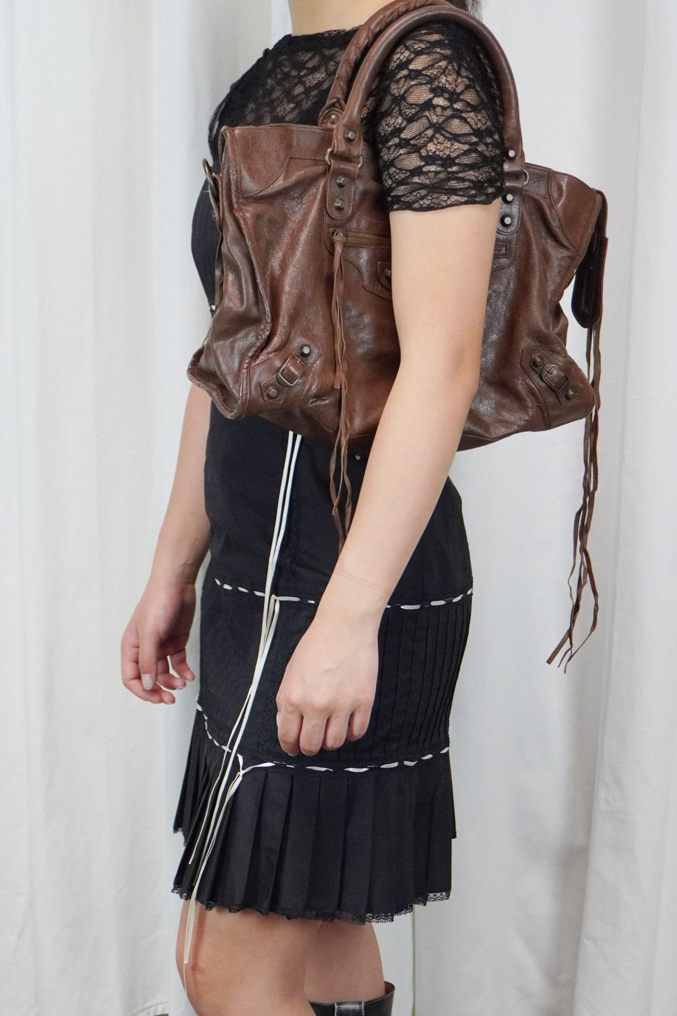 Balenciaga City Bag Brown - Jade Vintage