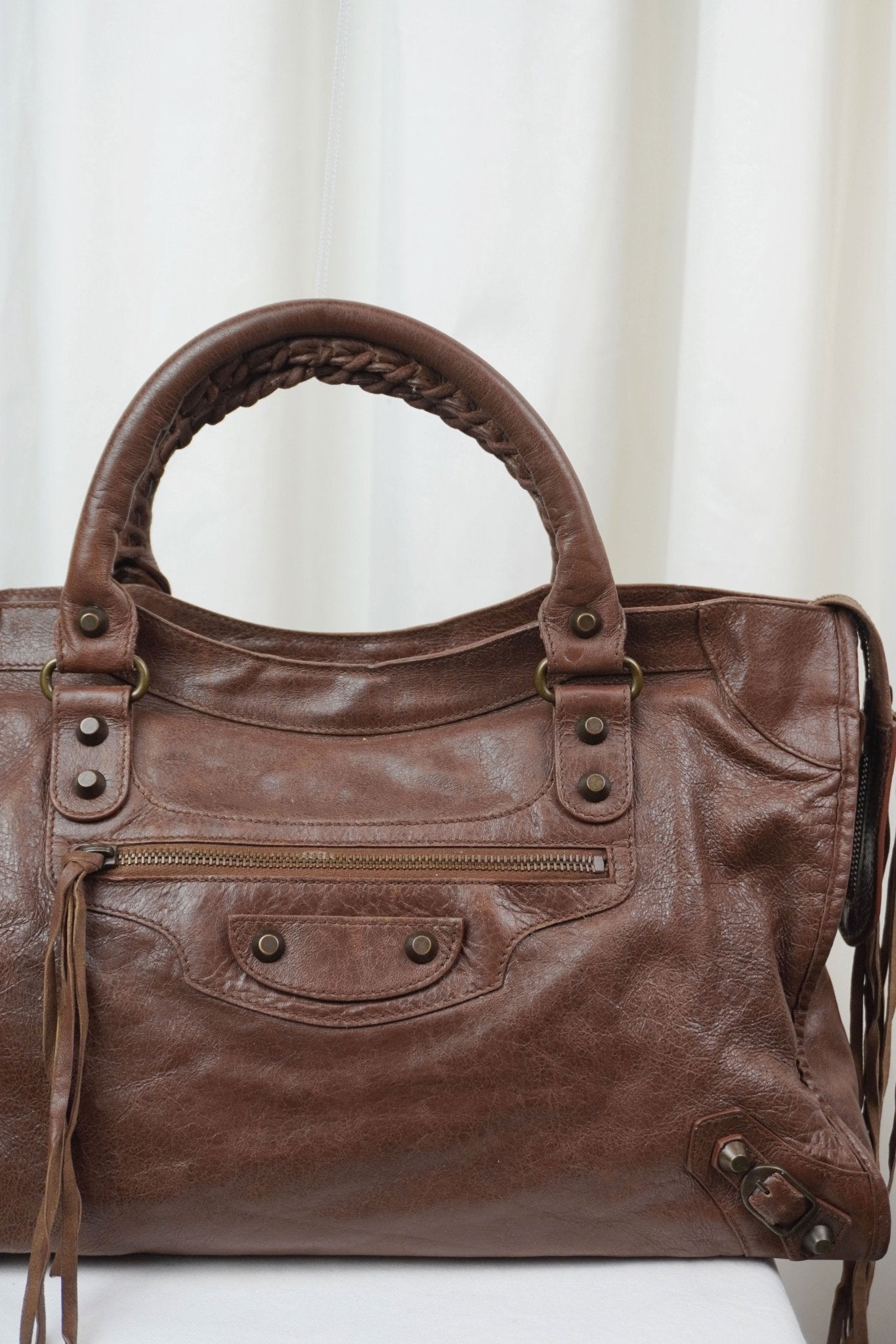 Balenciaga City Bag Brown - Jade Vintage