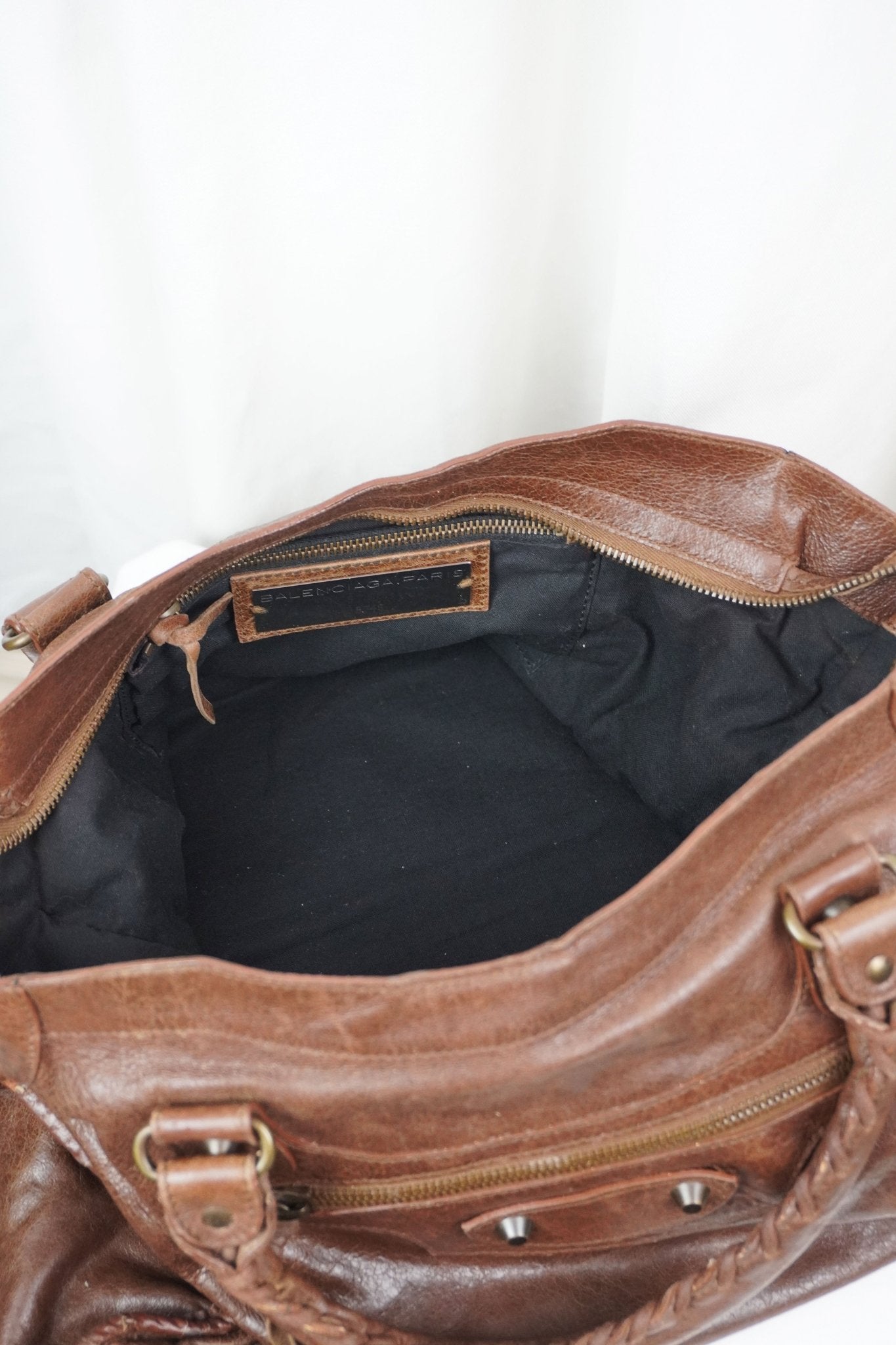 Balenciaga City Bag Brown - Jade Vintage