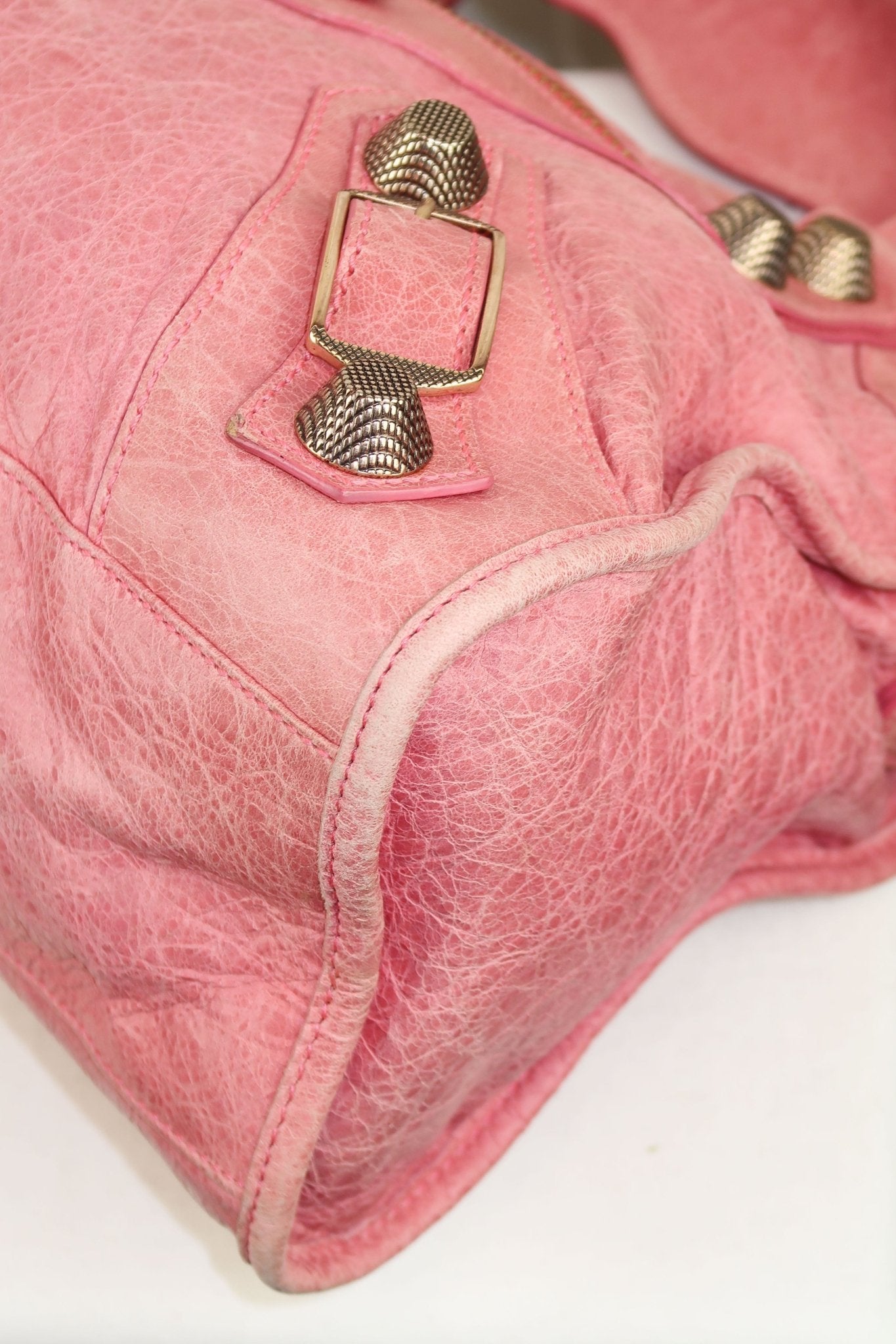 Balenciaga City Bag Bubblegum Pink - Jade Vintage