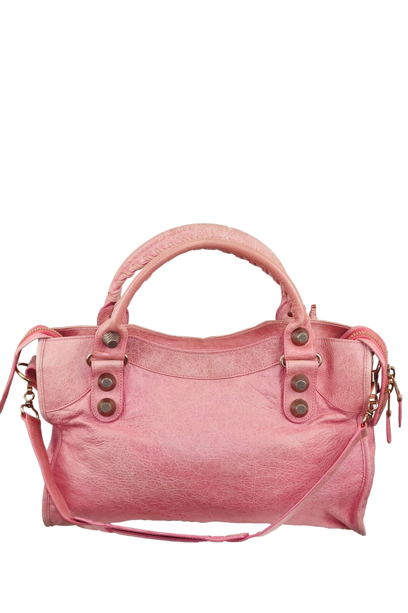 Balenciaga City Bag Bubblegum Pink - Jade Vintage
