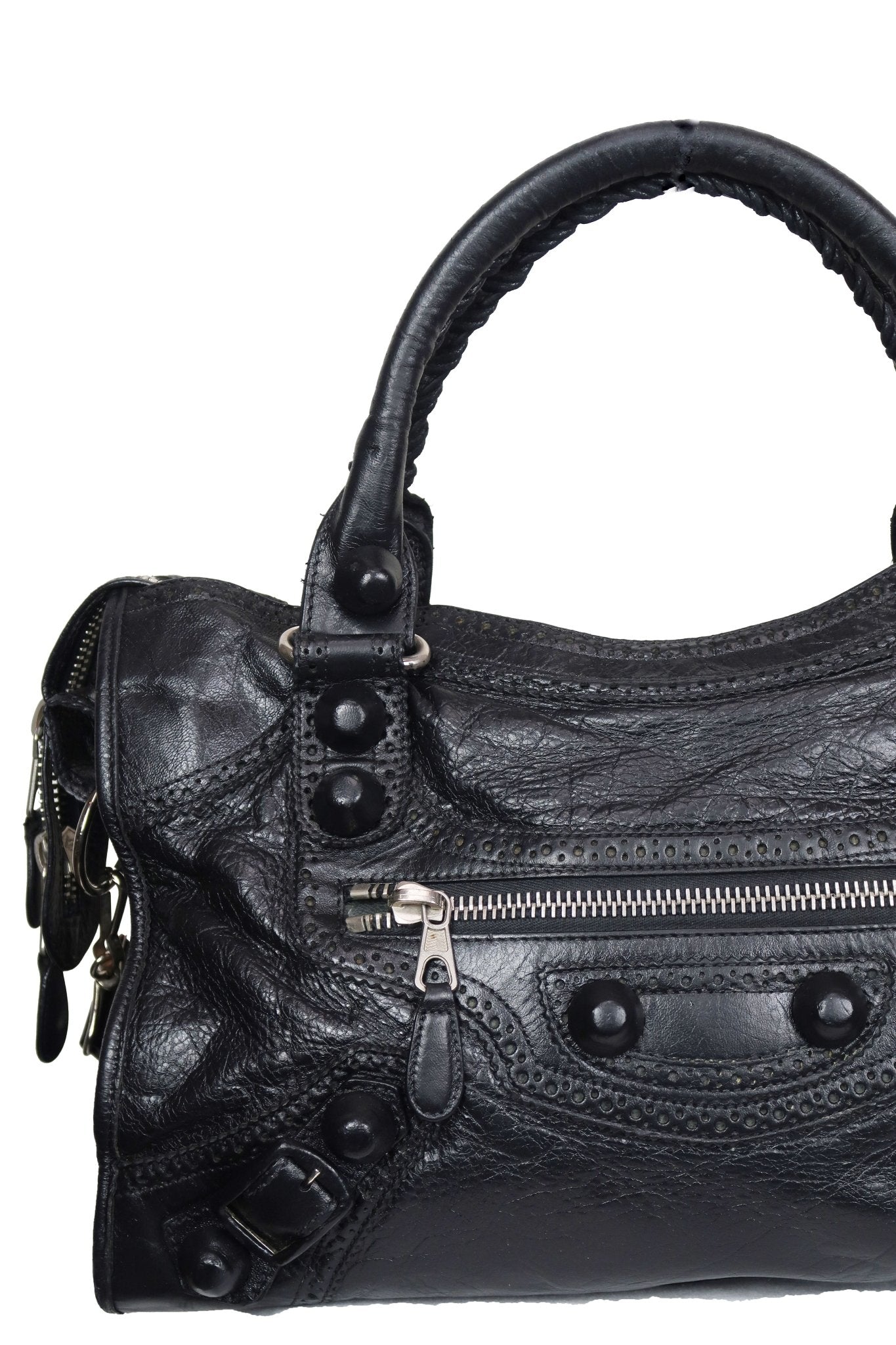 Balenciaga City Bag Giant 21 Black - Jade Vintage