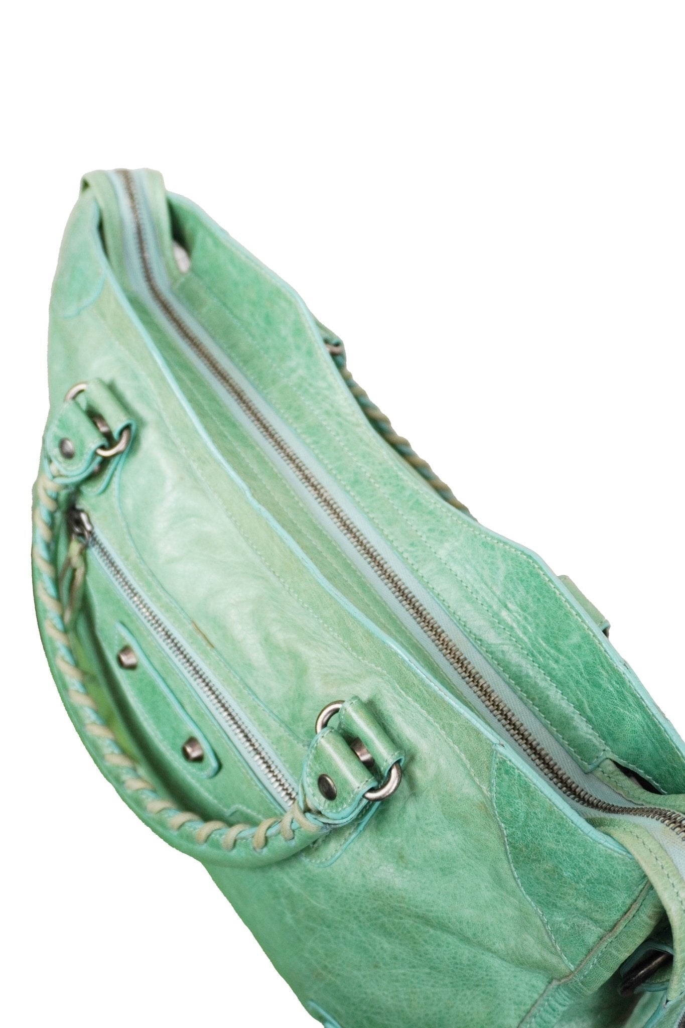 Balenciaga City Bag Green Vert D'eau - Jade Vintage