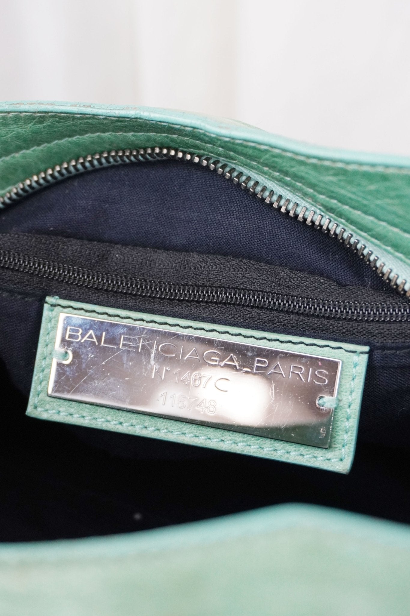 Balenciaga City Bag Green Vert D'eau - Jade Vintage