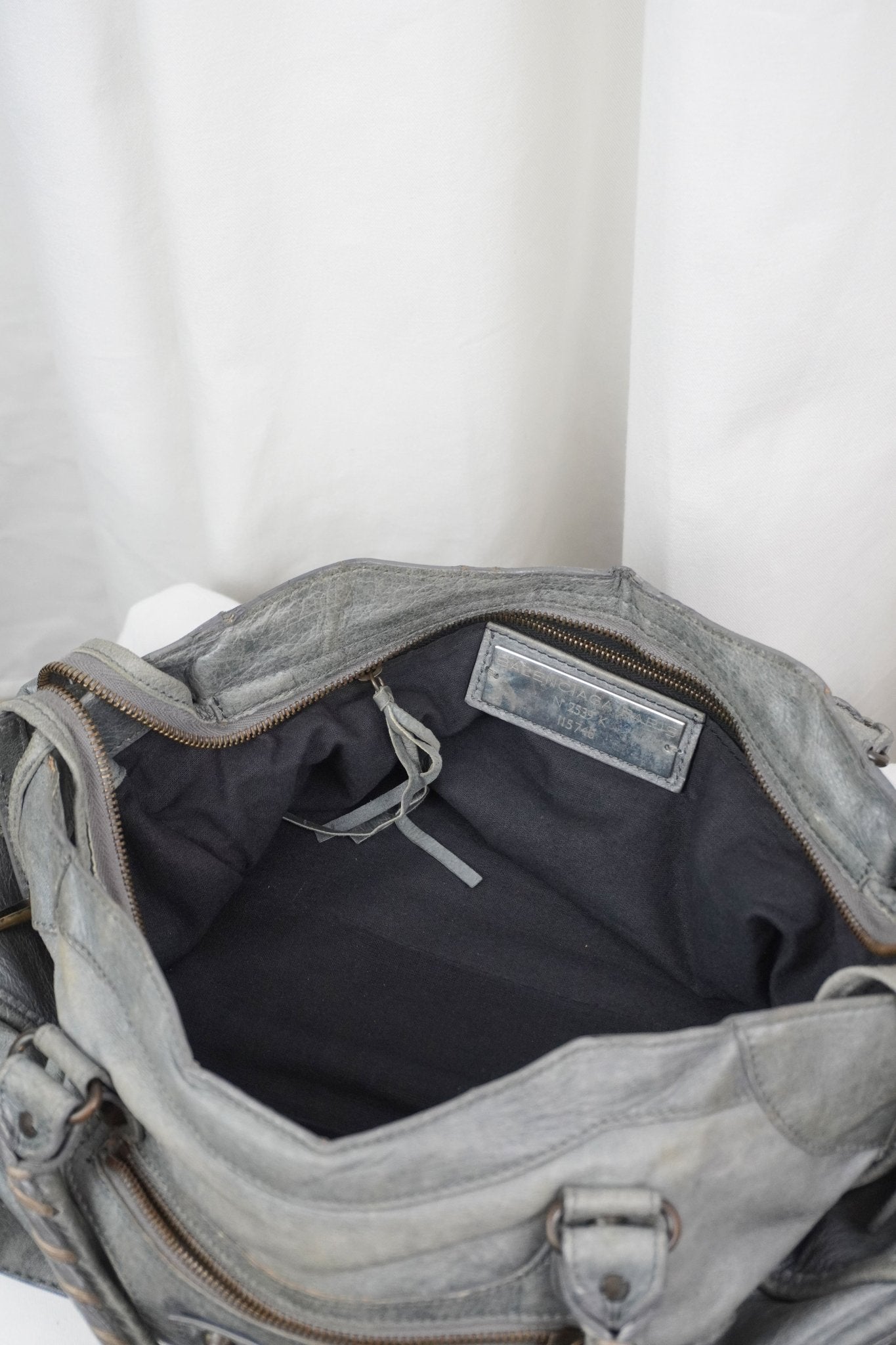 Balenciaga City Bag Grey - Jade Vintage