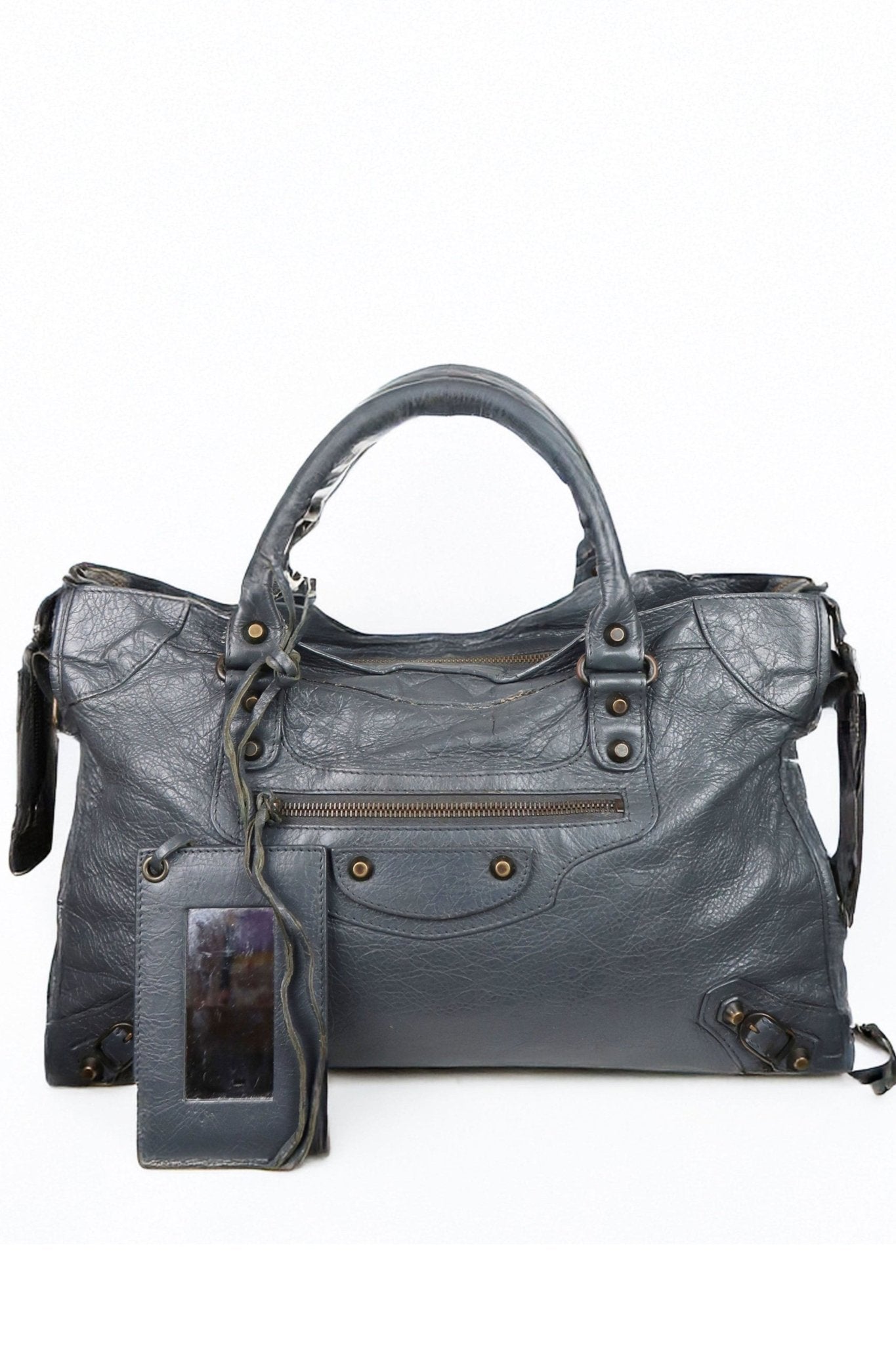 Balenciaga City Bag Grey - Jade Vintage
