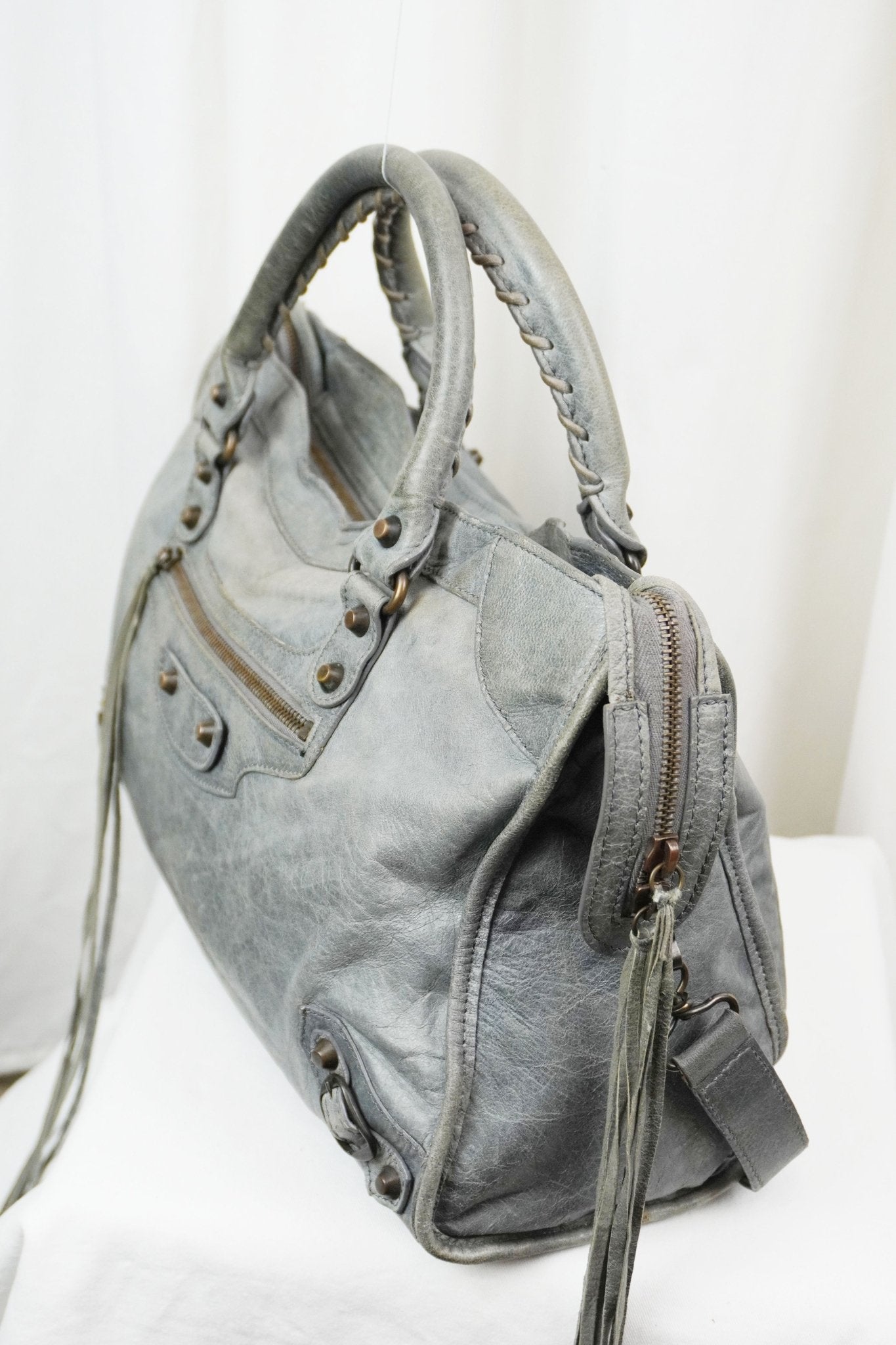 Balenciaga City Bag Grey - Jade Vintage