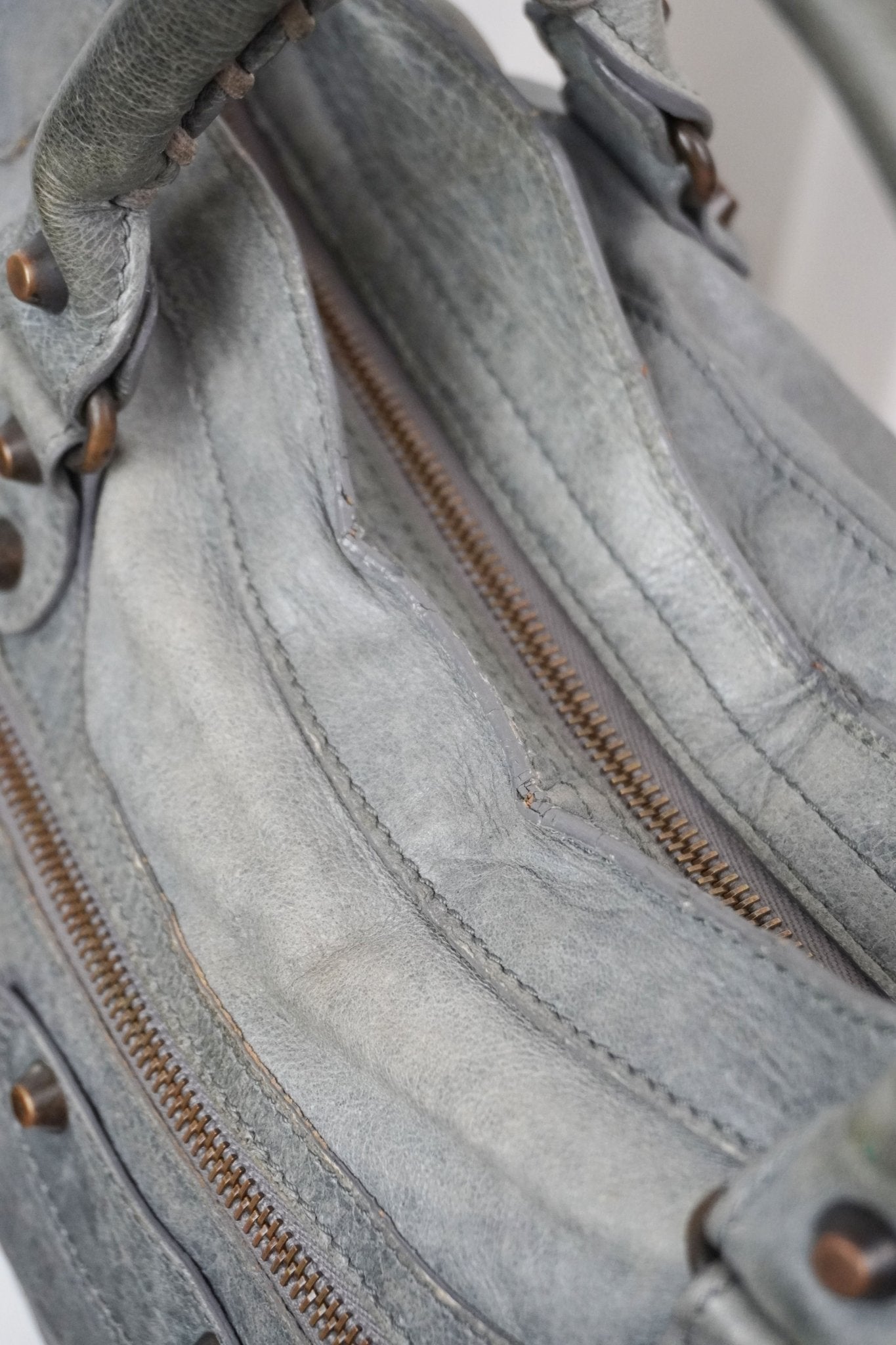 Balenciaga City Bag Grey - Jade Vintage