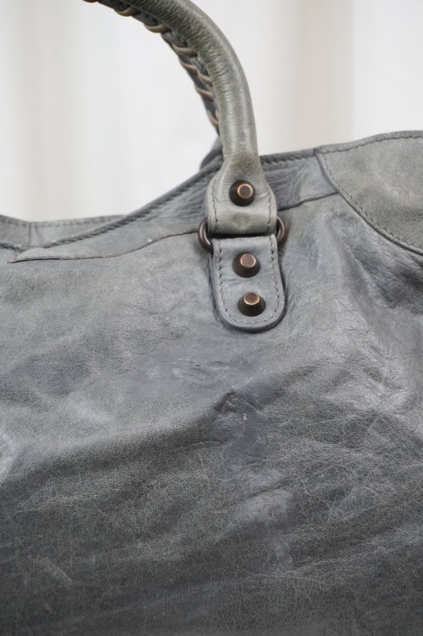 Balenciaga City Bag Grey - Jade Vintage