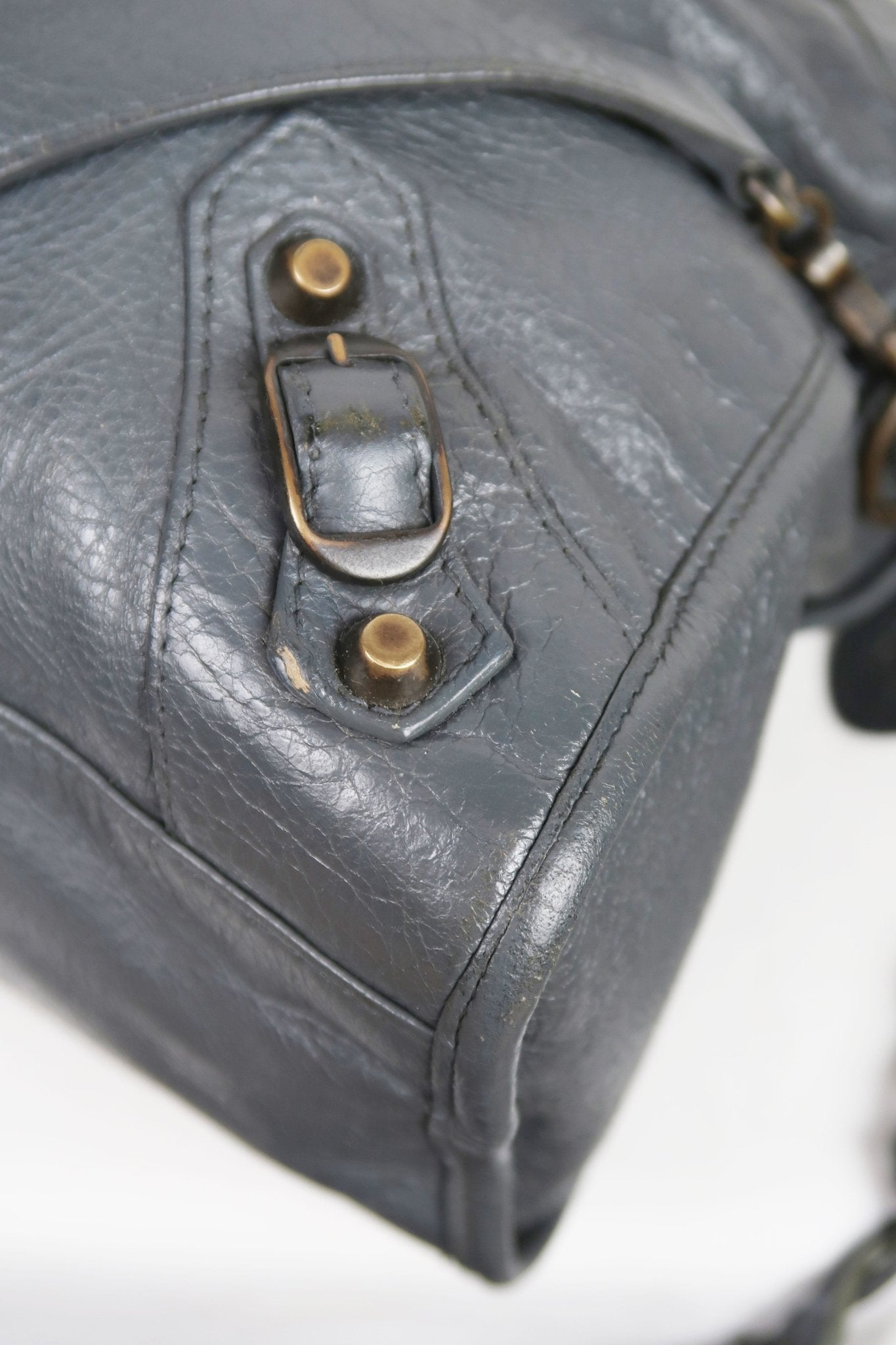 Balenciaga City Bag Grey - Jade Vintage