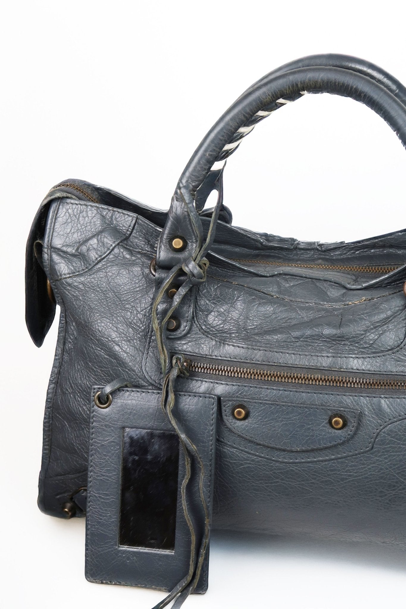 Balenciaga City Bag Grey - Jade Vintage