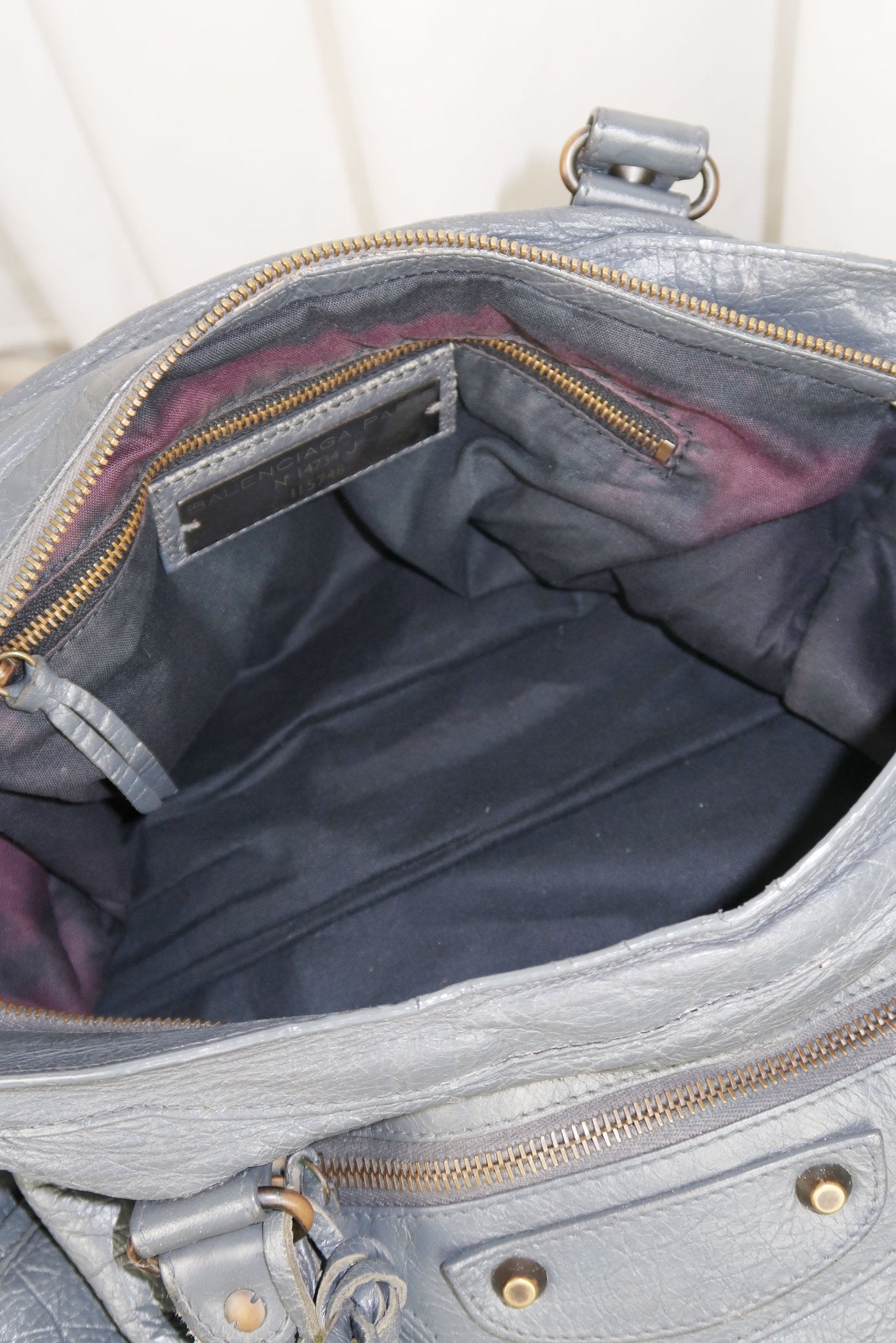 Balenciaga City Bag Grey - Jade Vintage