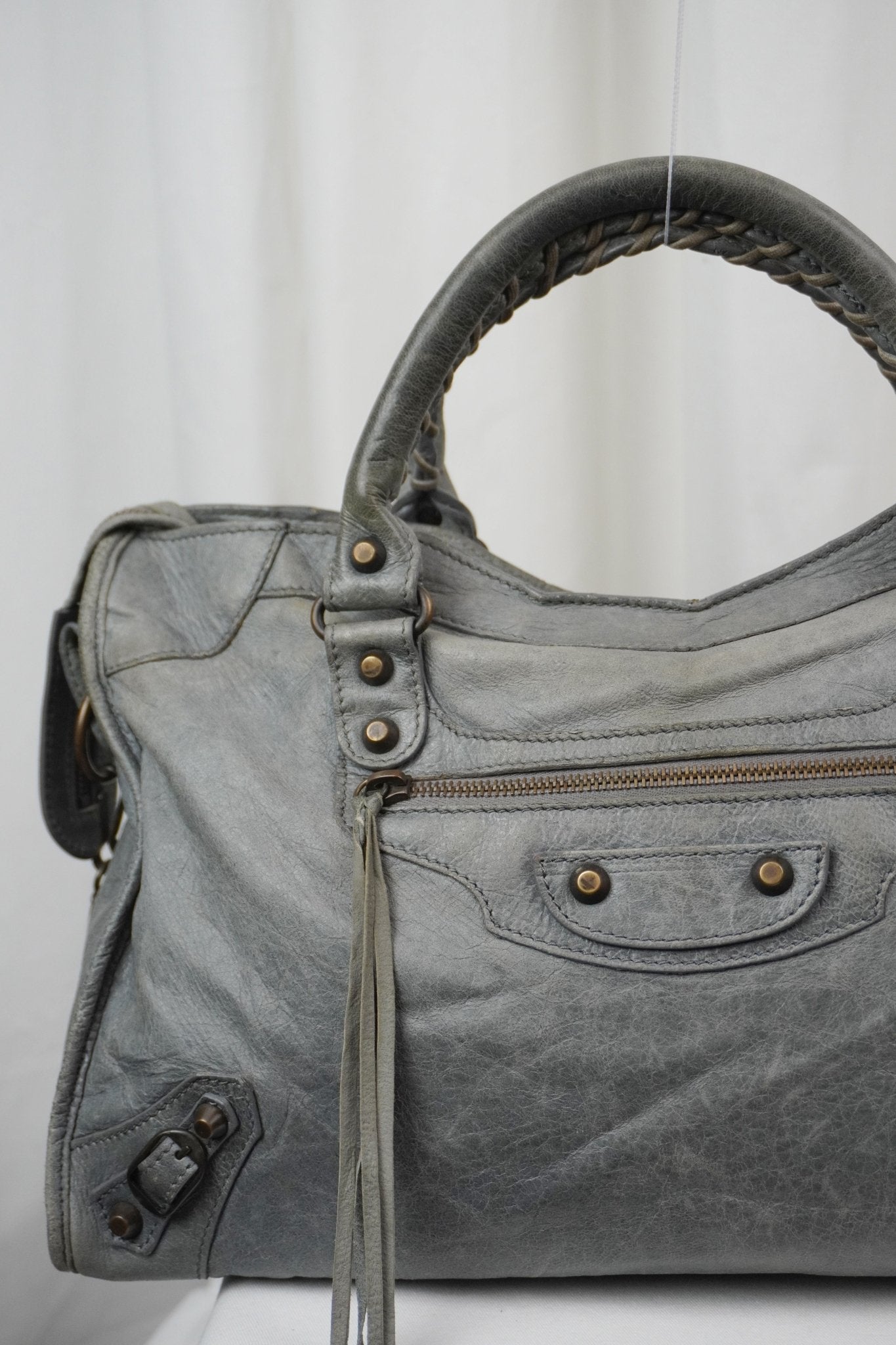 Balenciaga City Bag Grey - Jade Vintage