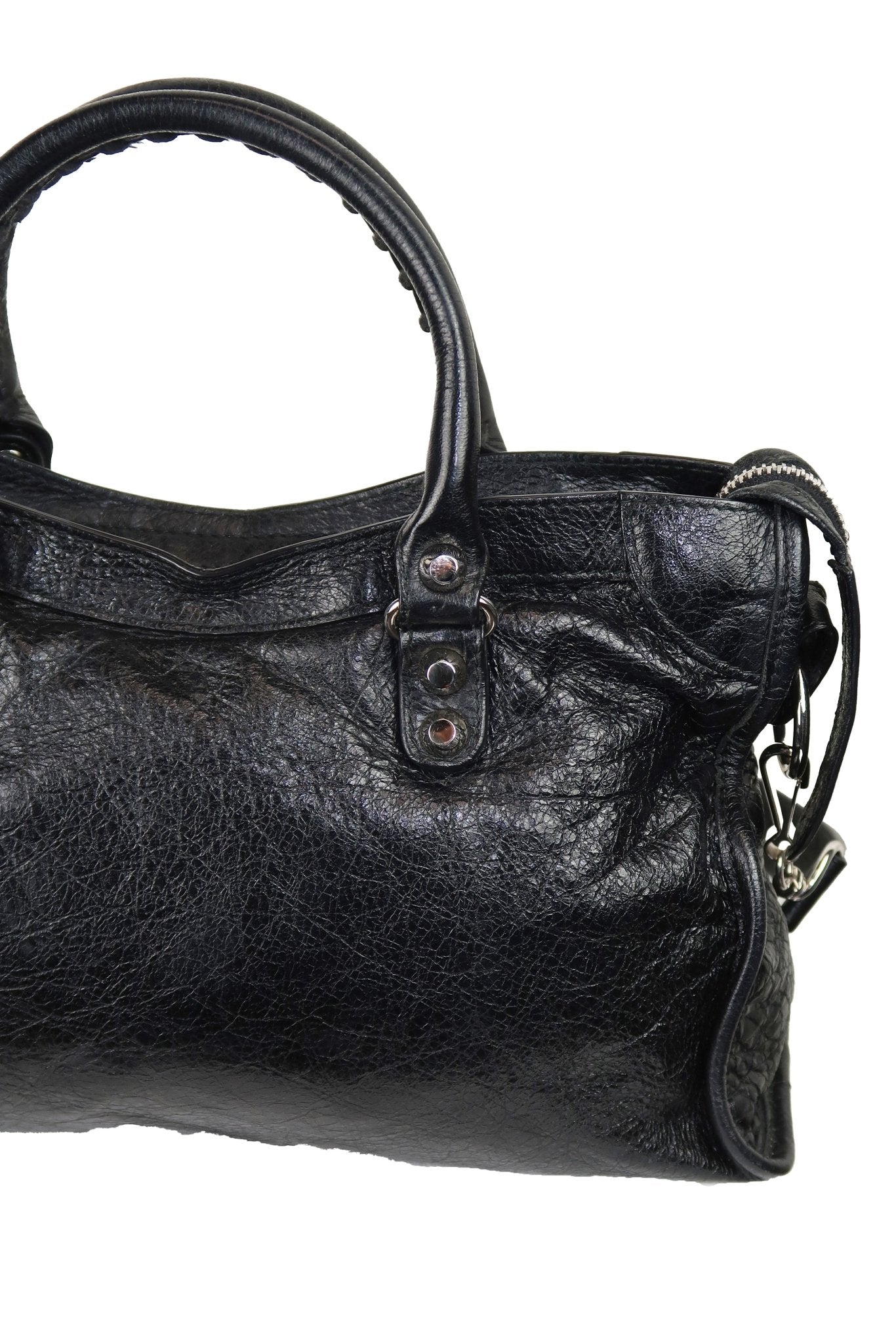 Balenciaga City Bag Mini Black - Jade Vintage