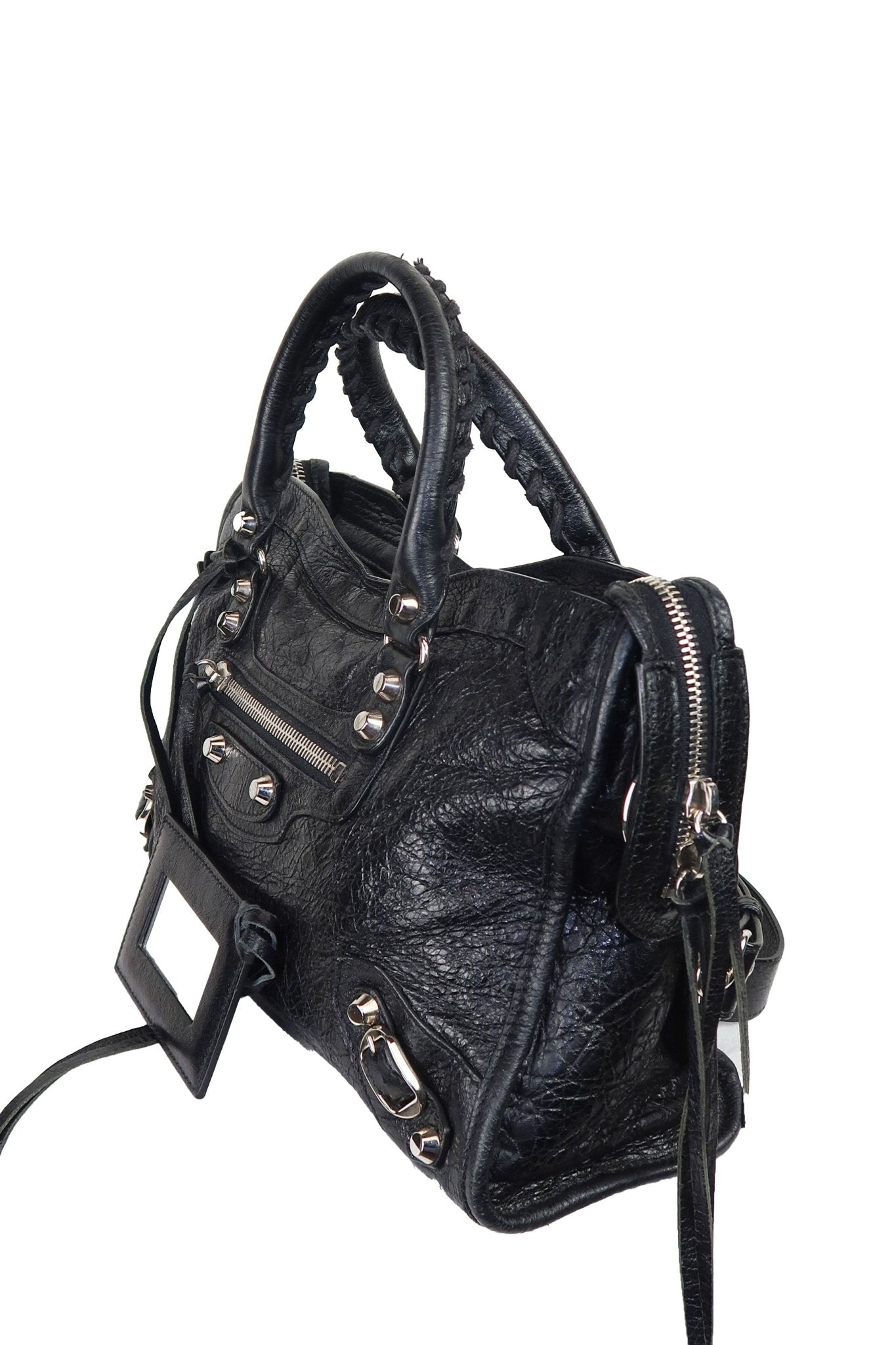 Balenciaga City Bag Mini Black - Jade Vintage