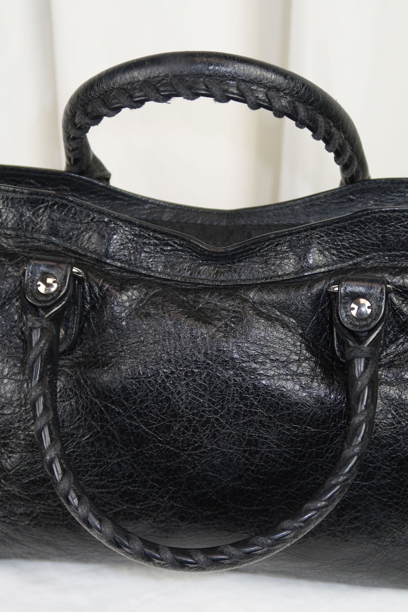 Balenciaga City Bag Mini Black - Jade Vintage