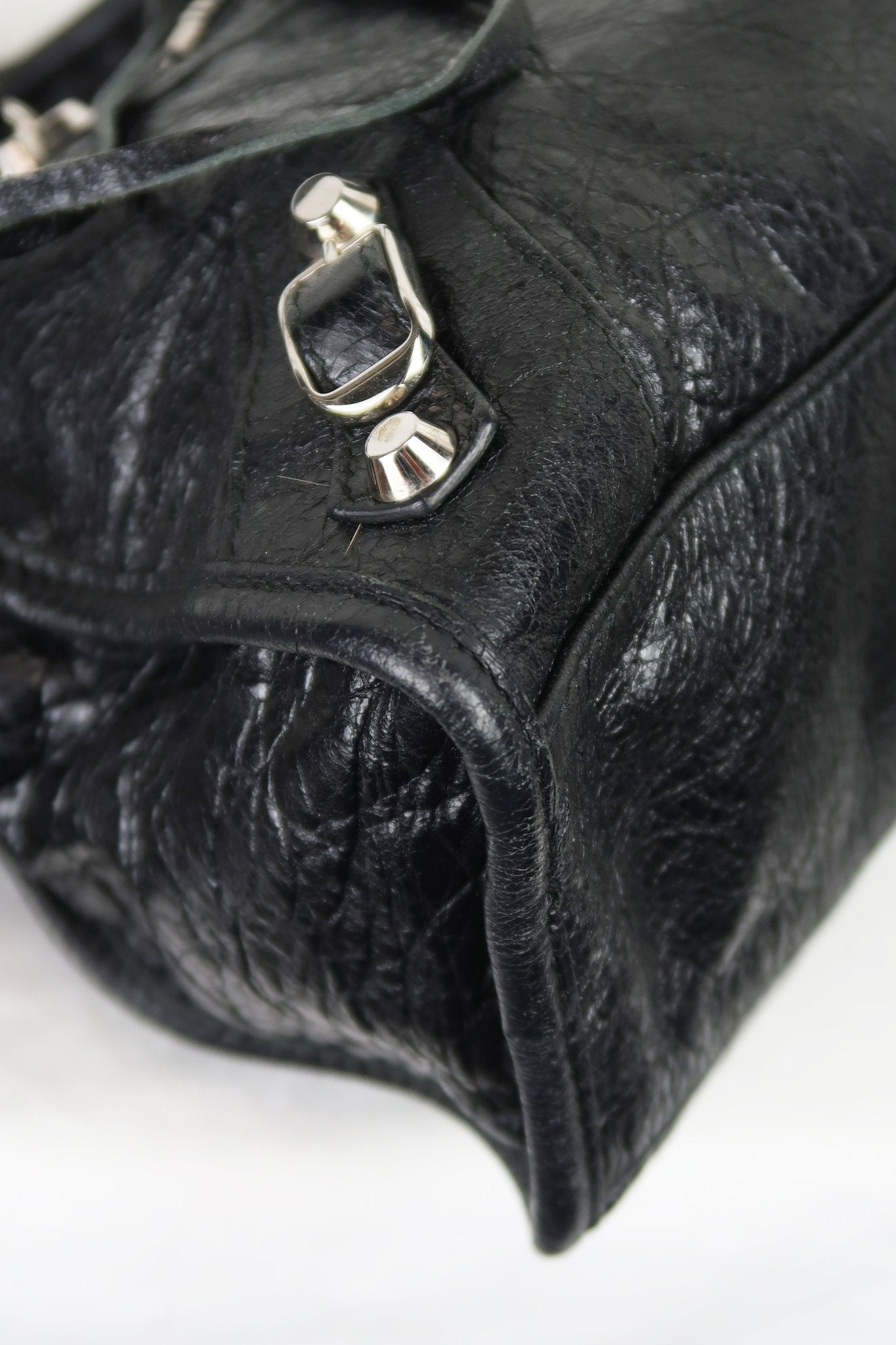 Balenciaga City Bag Mini Black - Jade Vintage