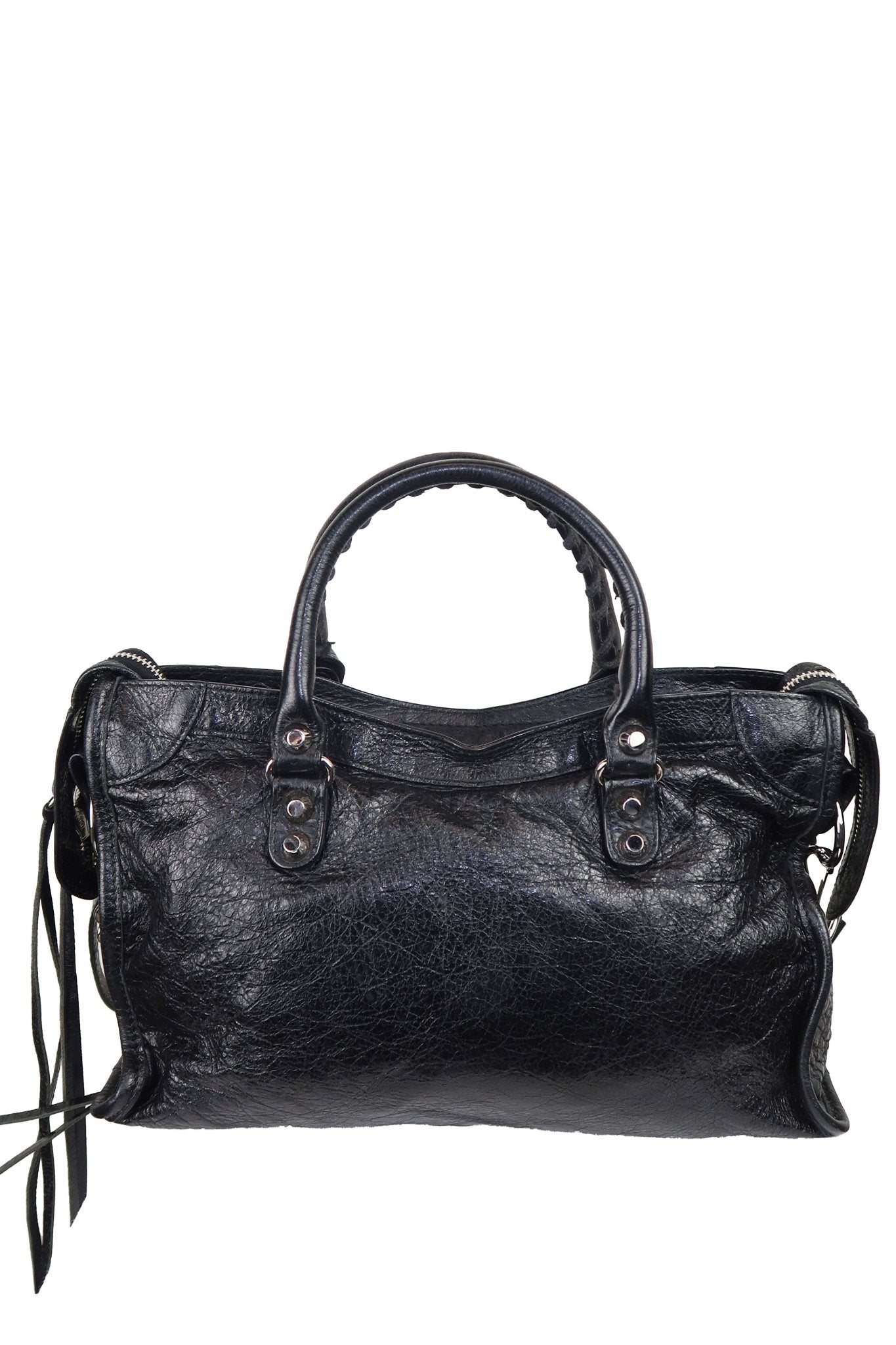 Balenciaga City Bag Mini Black - Jade Vintage