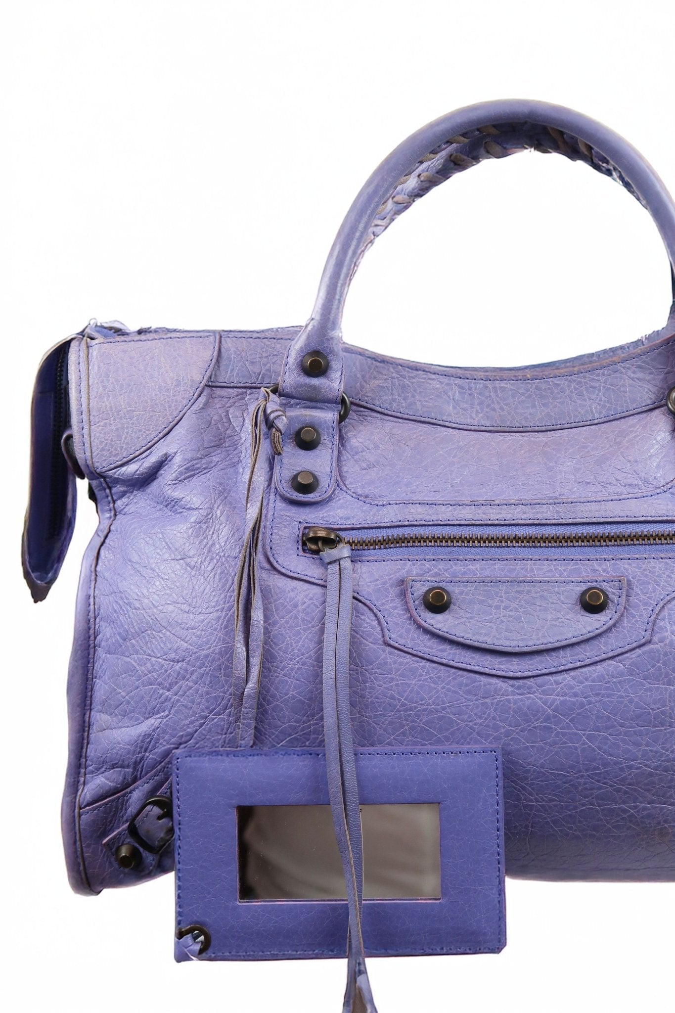 Balenciaga City Bag Purple Mauve - Jade Vintage
