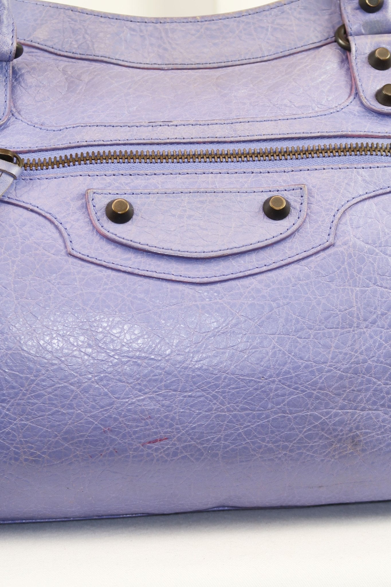 Balenciaga City Bag Purple Mauve - Jade Vintage
