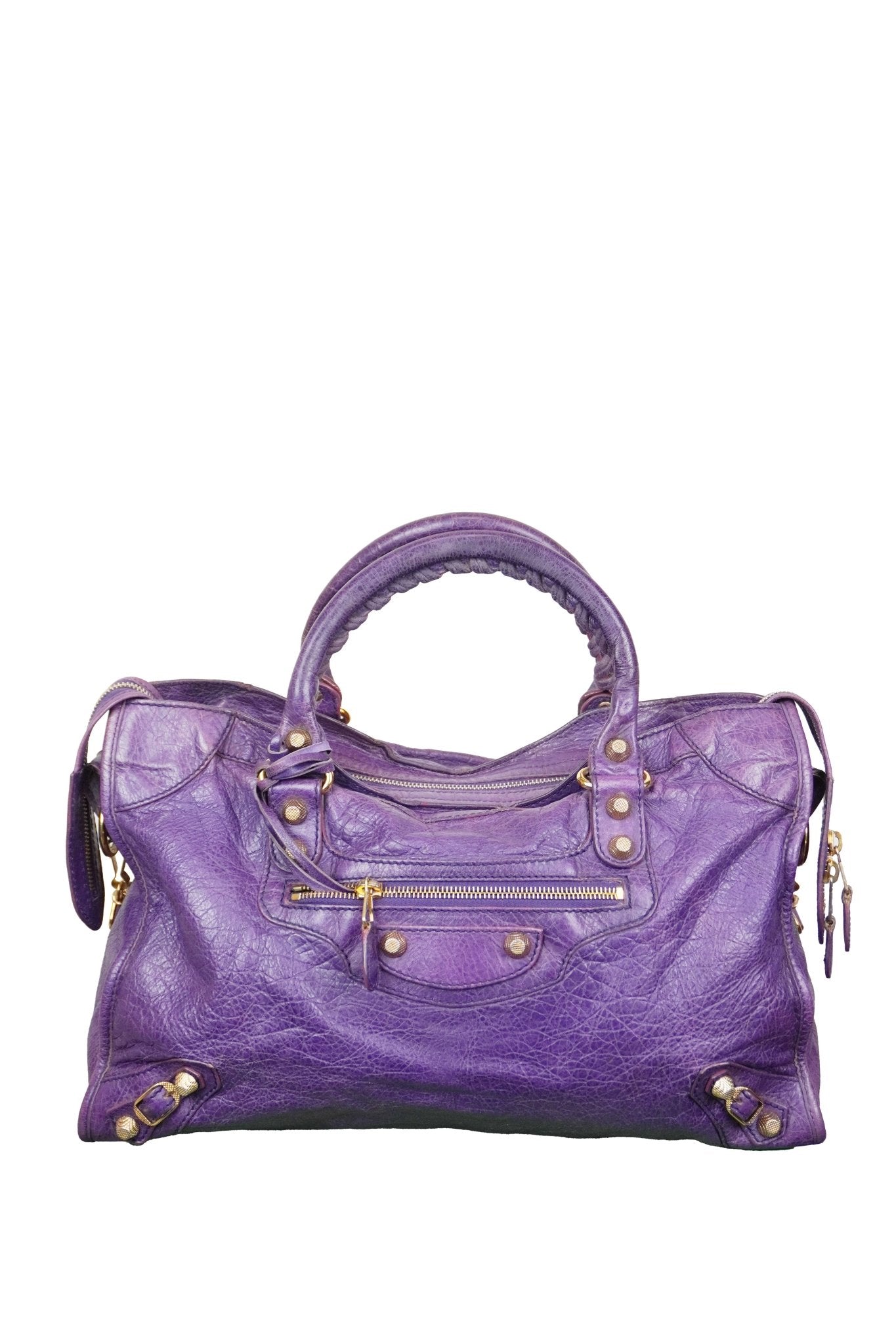 Balenciaga City Bag Purple Ultra Violet - Jade Vintage