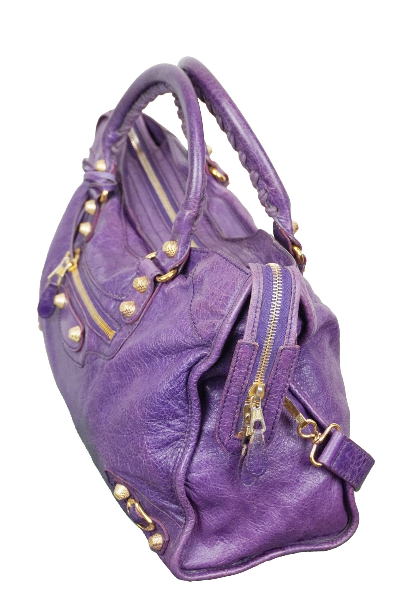 Balenciaga City Bag Purple Ultra Violet - Jade Vintage