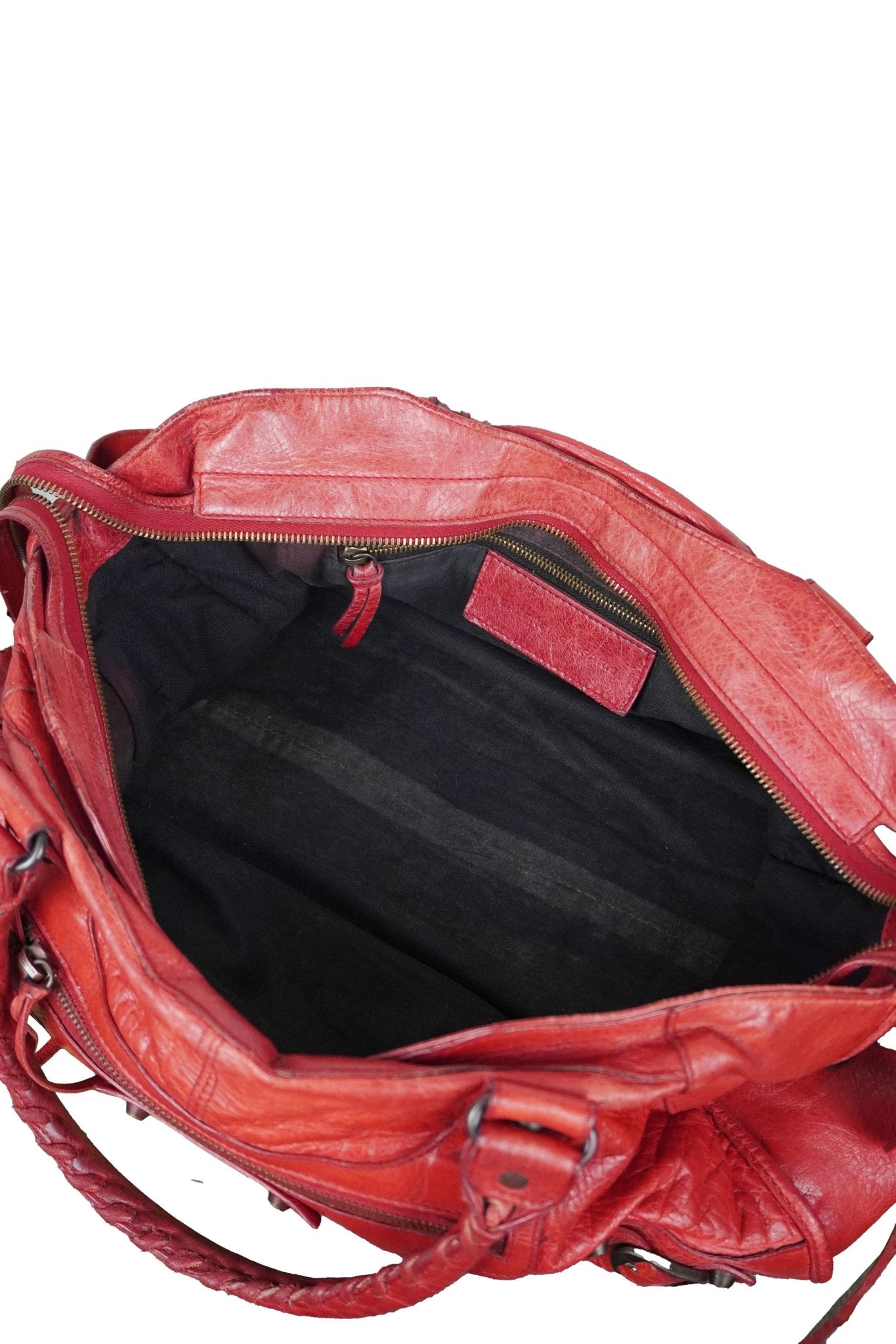 Balenciaga City Bag Red Rouge Vermillon - Jade Vintage