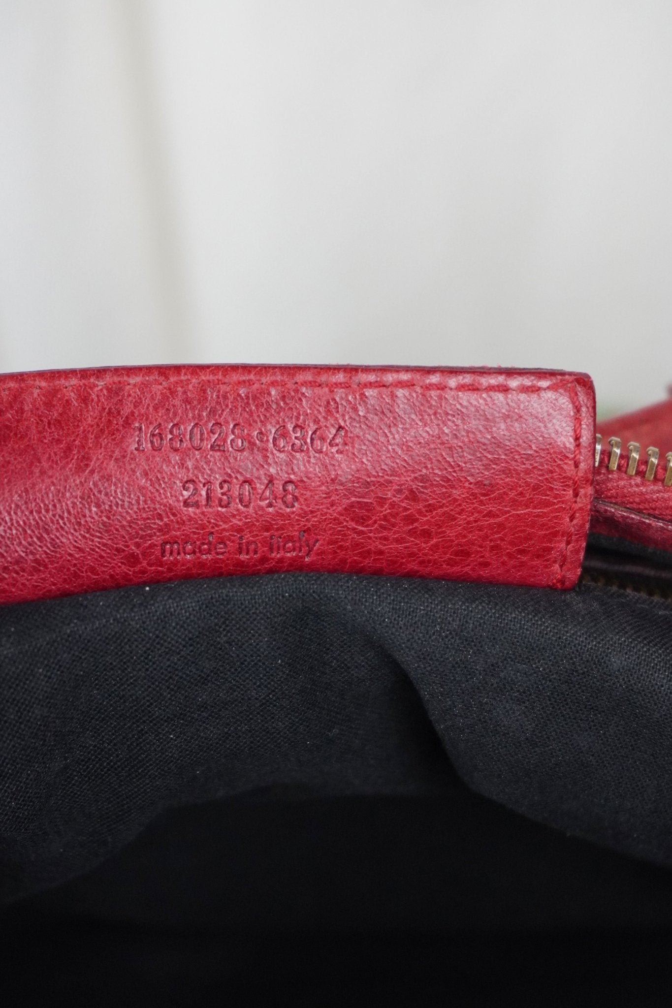 Balenciaga City Bag Red Rouge Vermillon - Jade Vintage