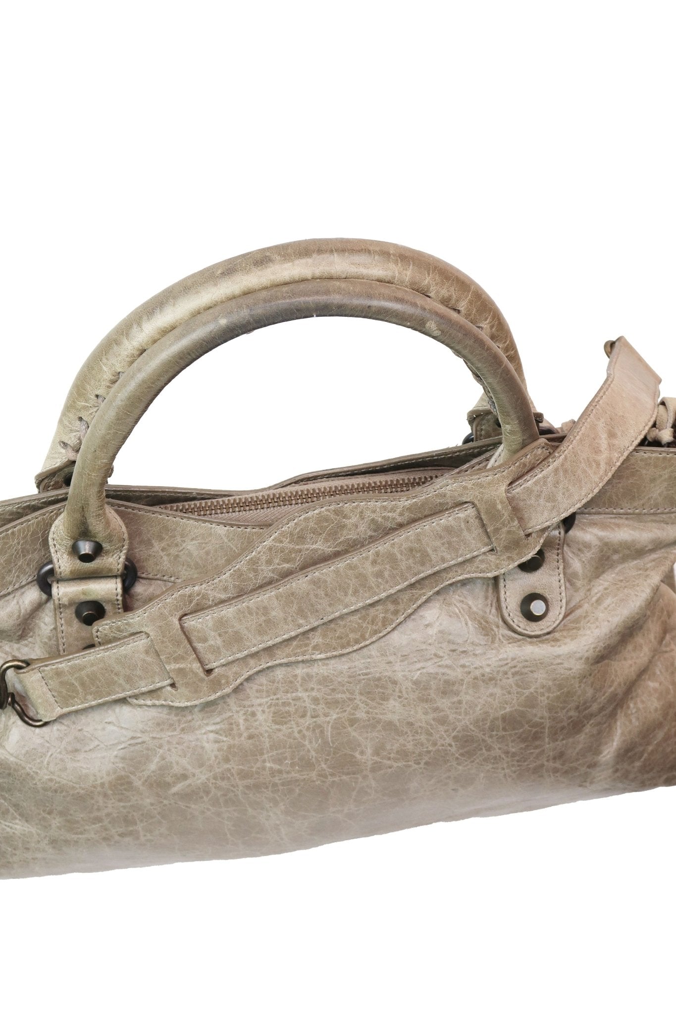 Balenciaga Classic City First Bag Craie Beige - Jade Vintage