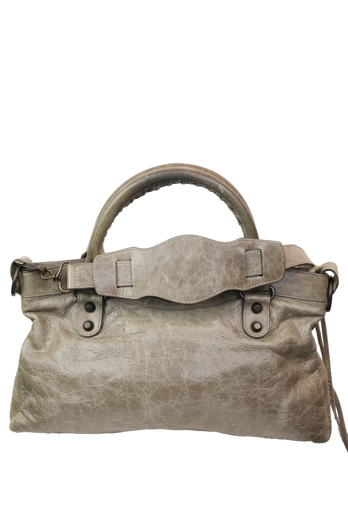 Balenciaga Classic City First Bag Craie Beige - Jade Vintage