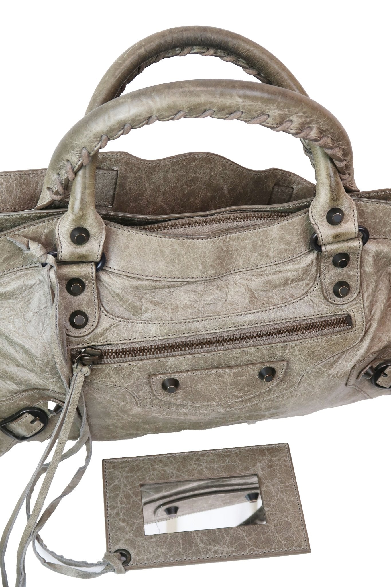 Balenciaga Classic City First Bag Craie Beige - Jade Vintage