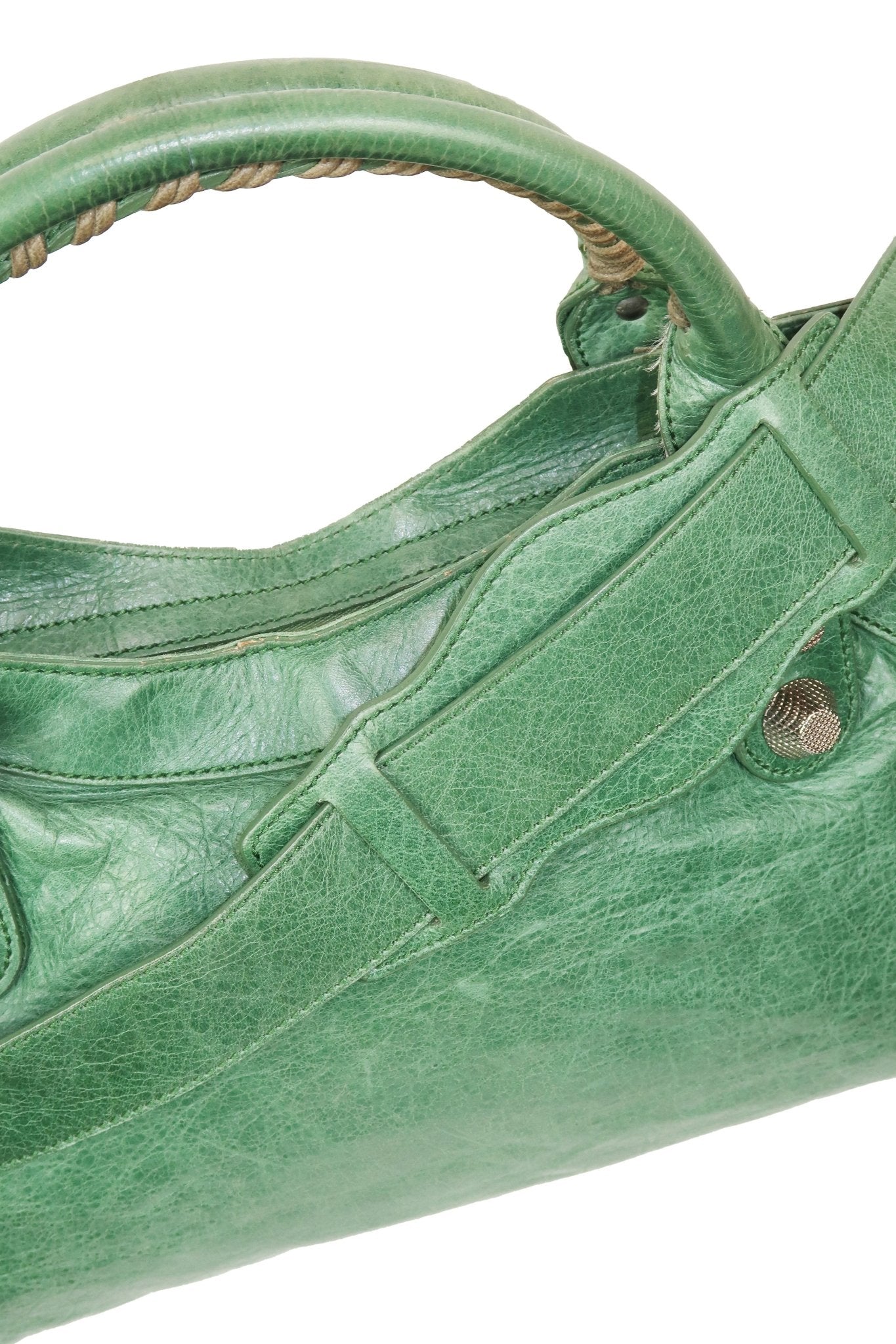 Balenciaga Classic City Giant 21 Bag Vert Gazon - Jade Vintage