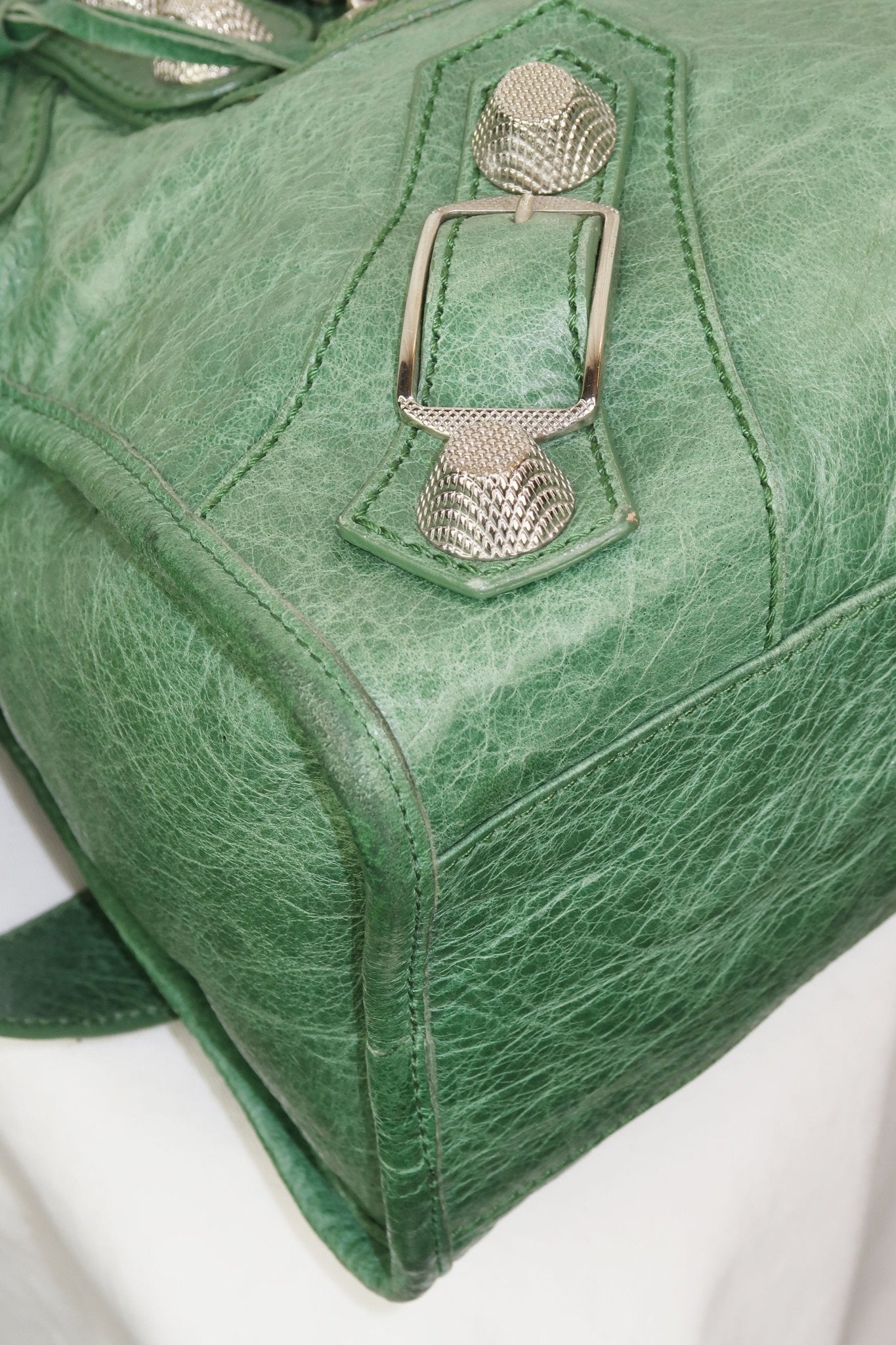 Balenciaga Classic City Giant 21 Bag Vert Gazon - Jade Vintage