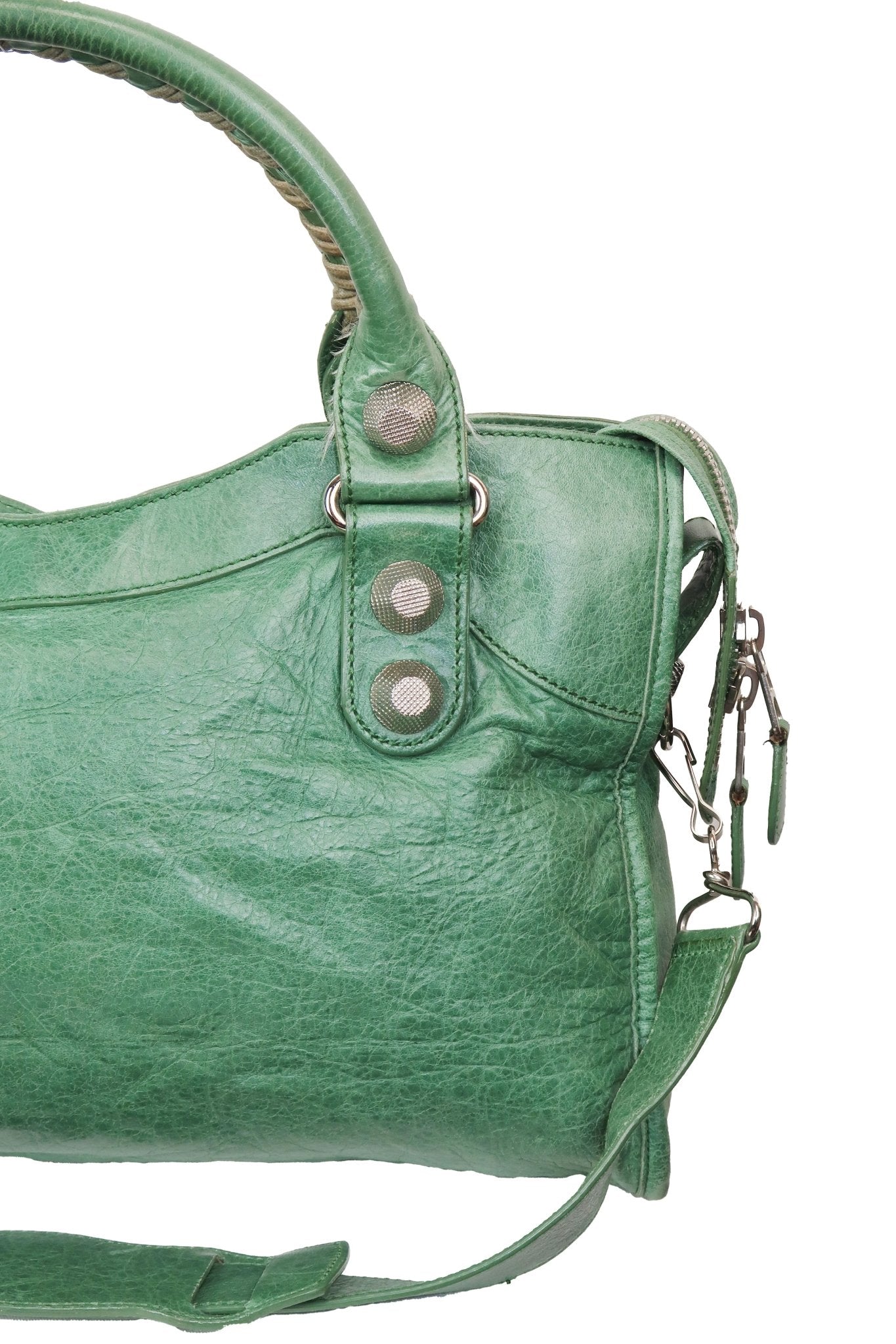 Balenciaga Classic City Giant 21 Bag Vert Gazon - Jade Vintage