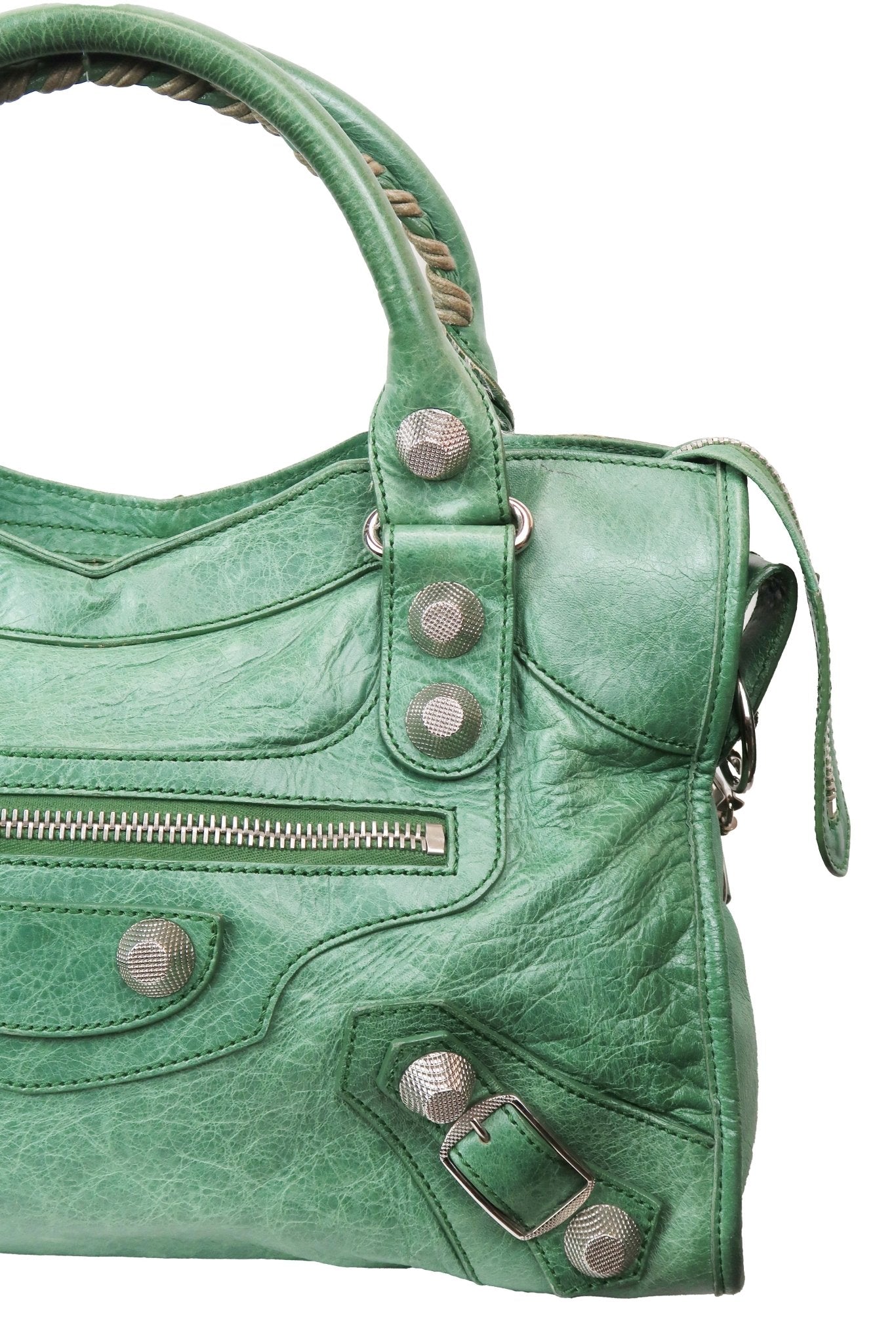 Balenciaga Classic City Giant 21 Bag Vert Gazon - Jade Vintage