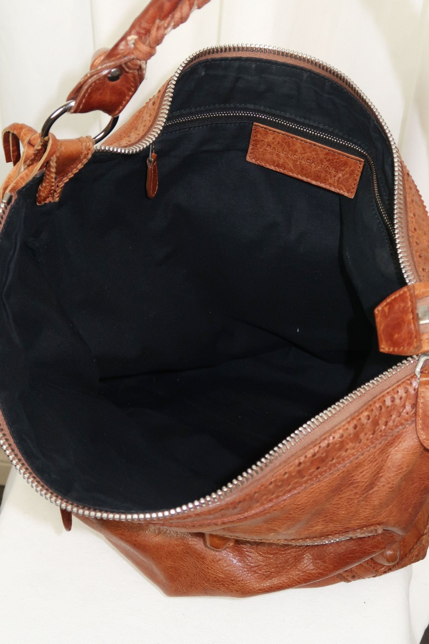 Balenciaga Day Hobo Brown Bag - Jade Vintage