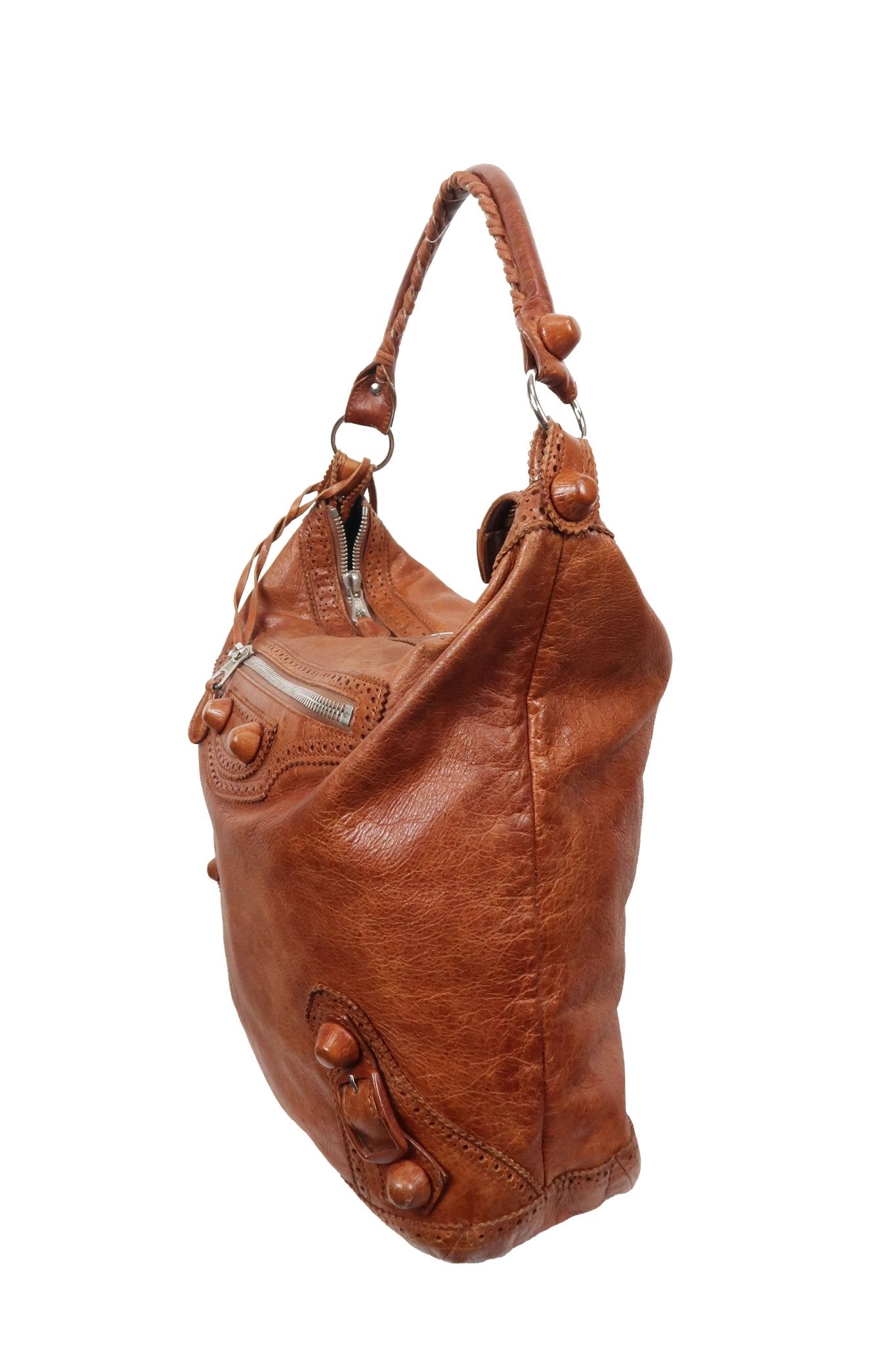 Balenciaga Day Hobo Brown Bag - Jade Vintage