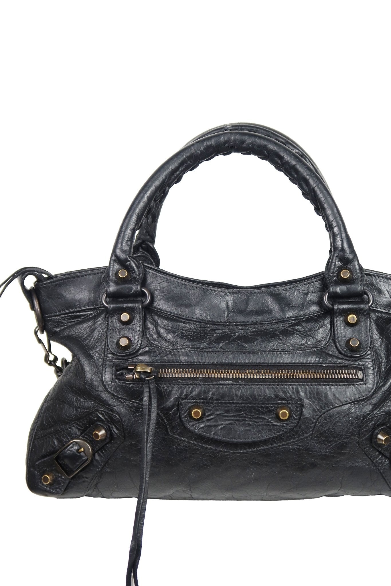 Balenciaga First Bag Black - Jade Vintage
