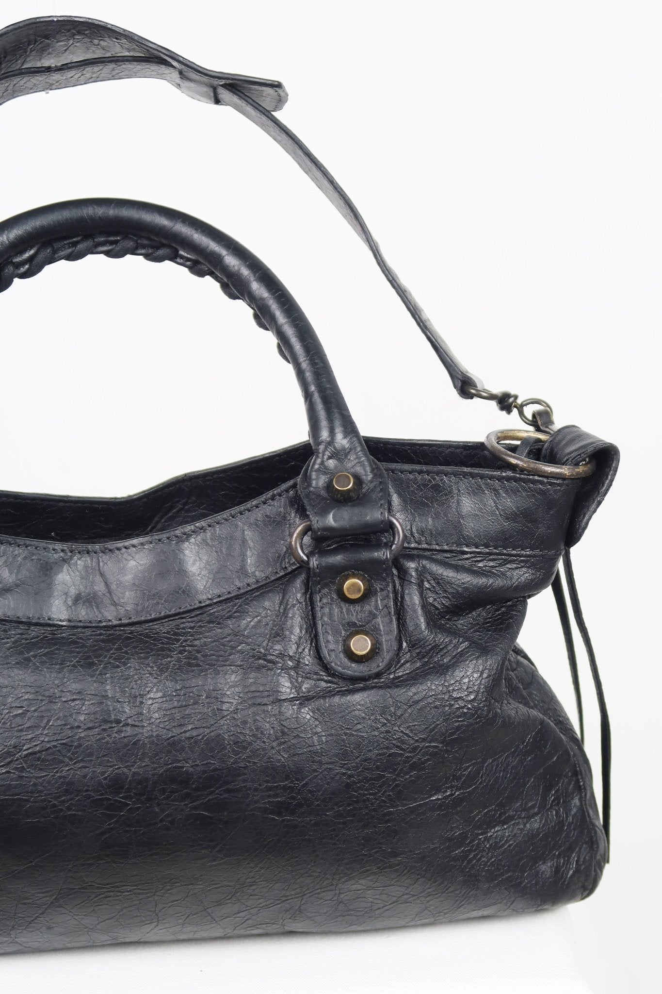 Balenciaga First Bag Black - Jade Vintage