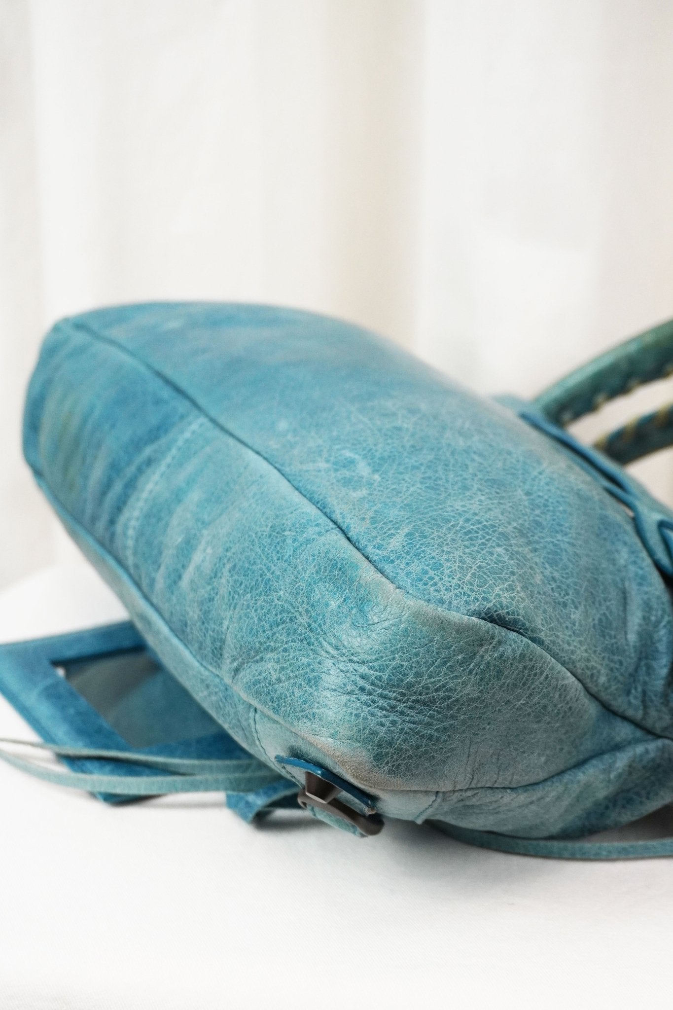Balenciaga First Bag Blue - Jade Vintage