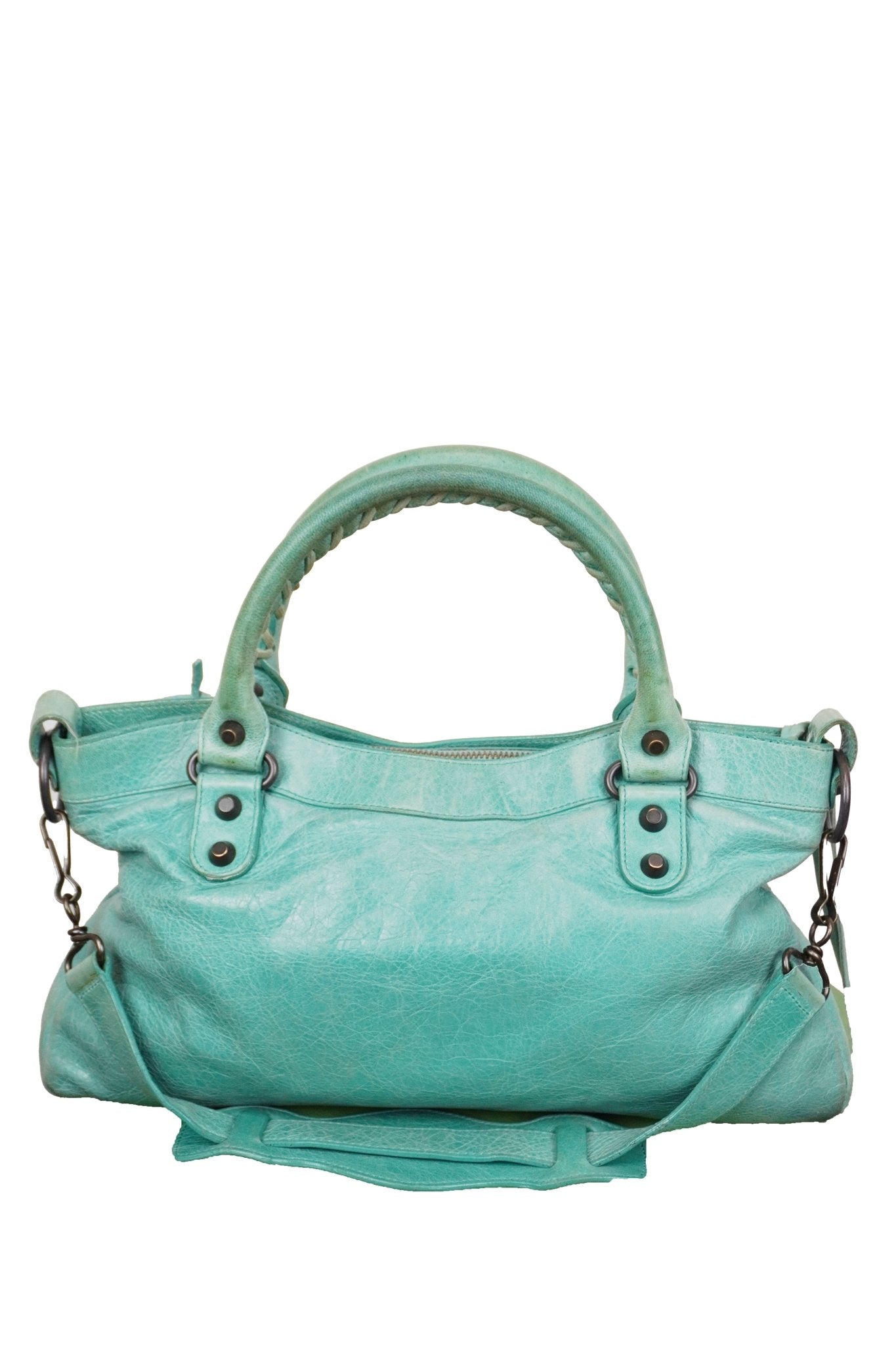 Balenciaga First Bag Papete - Jade Vintage