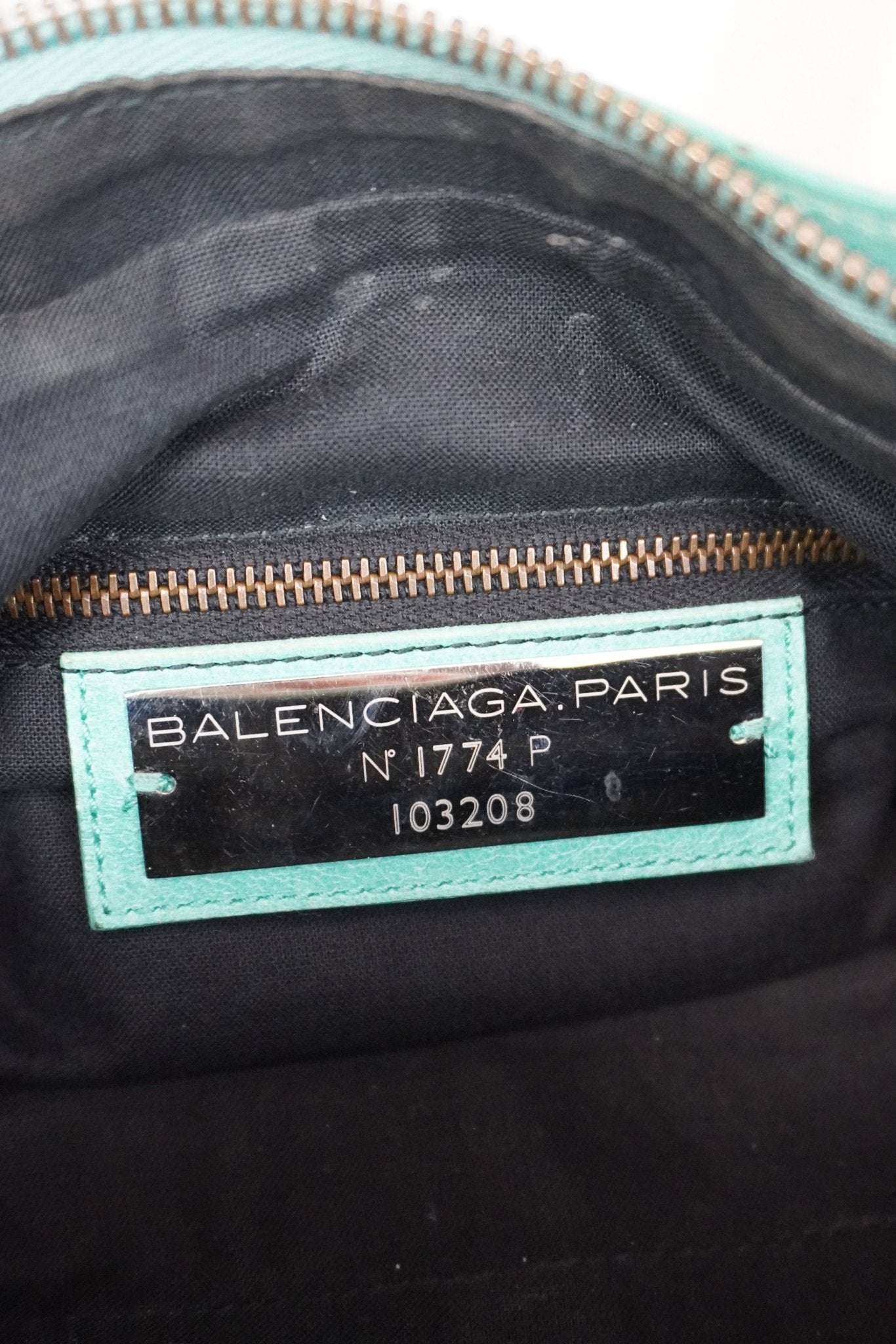 Balenciaga First Bag Papete - Jade Vintage